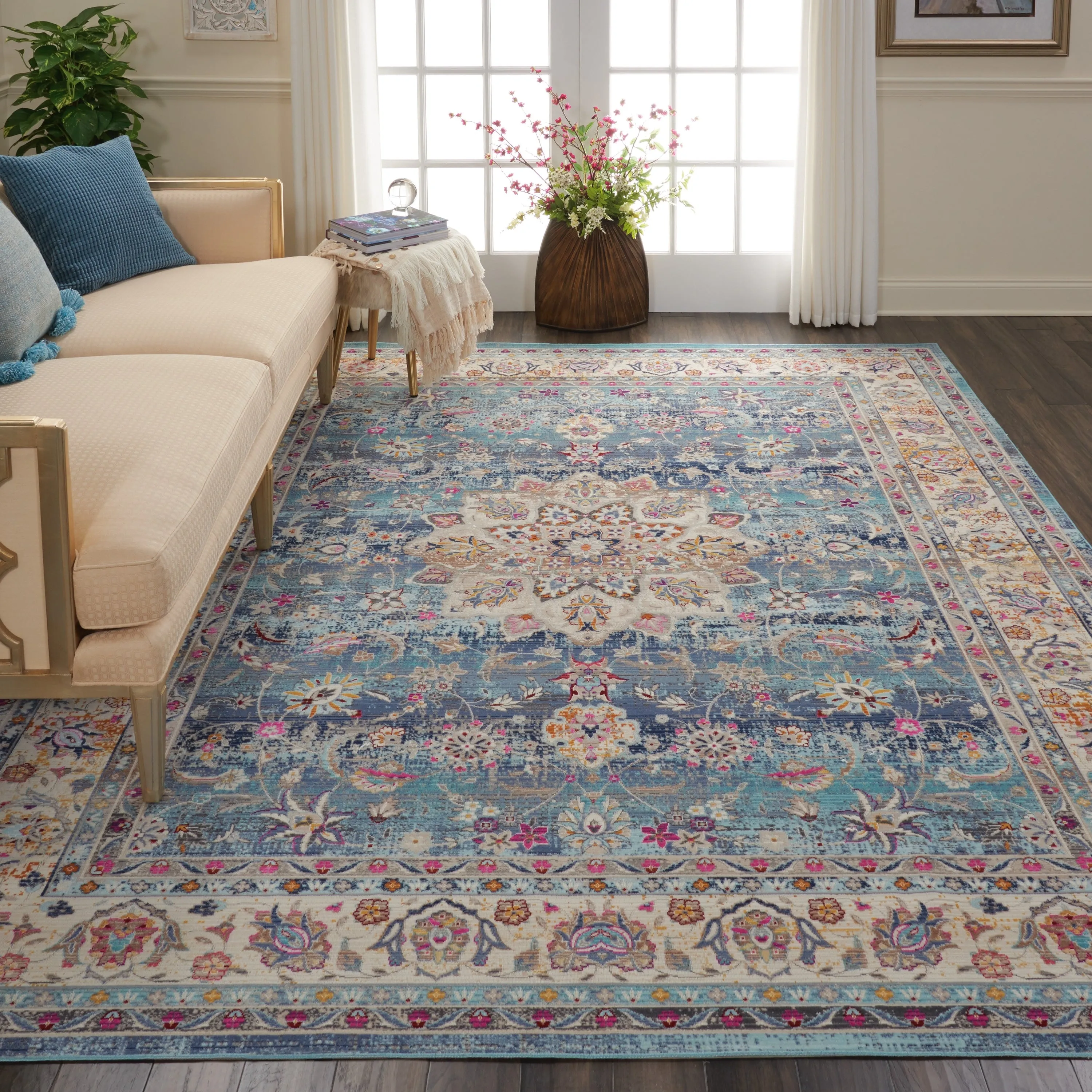 Nourison Vintage Kashan Traditional Area Rug