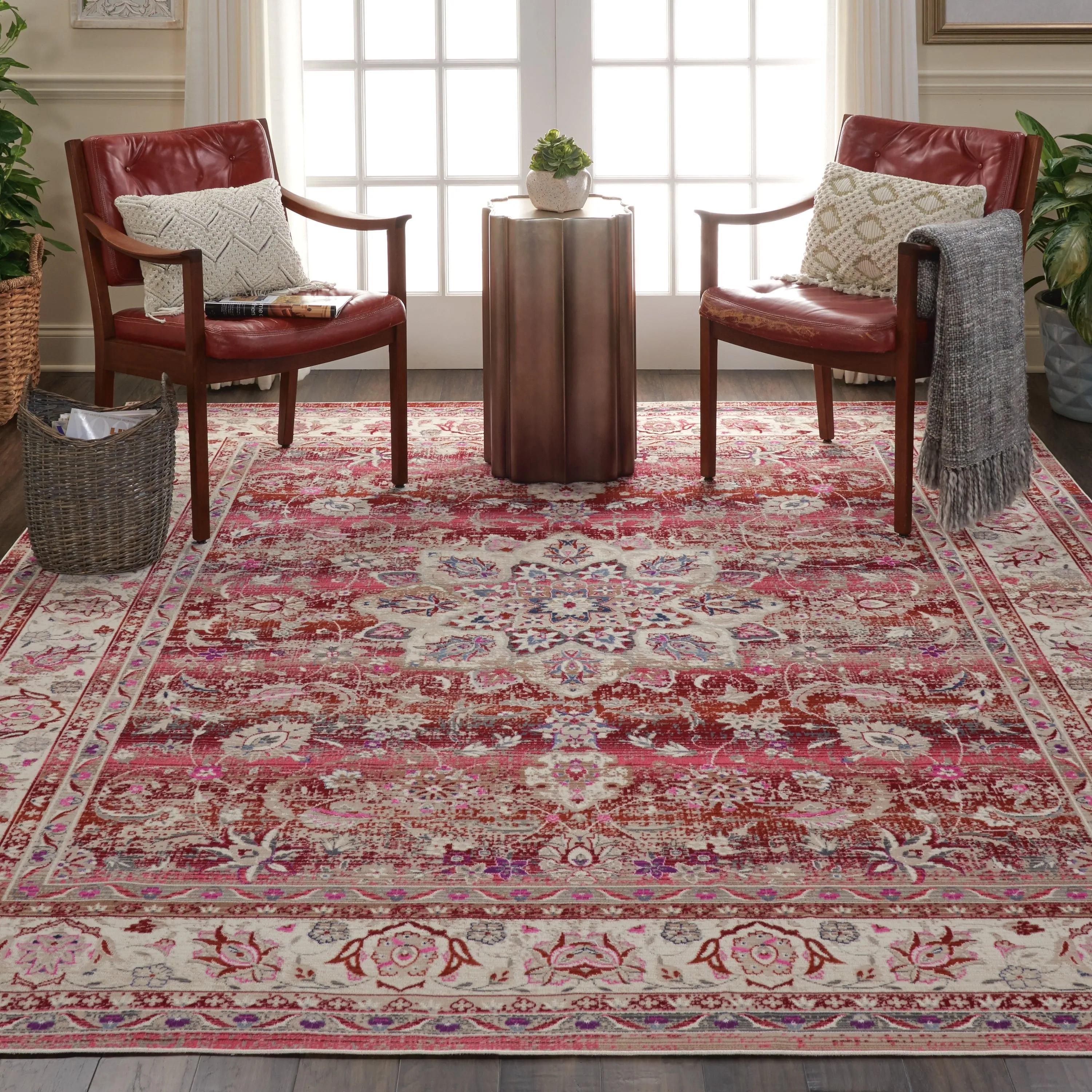 Nourison Vintage Kashan Traditional Area Rug