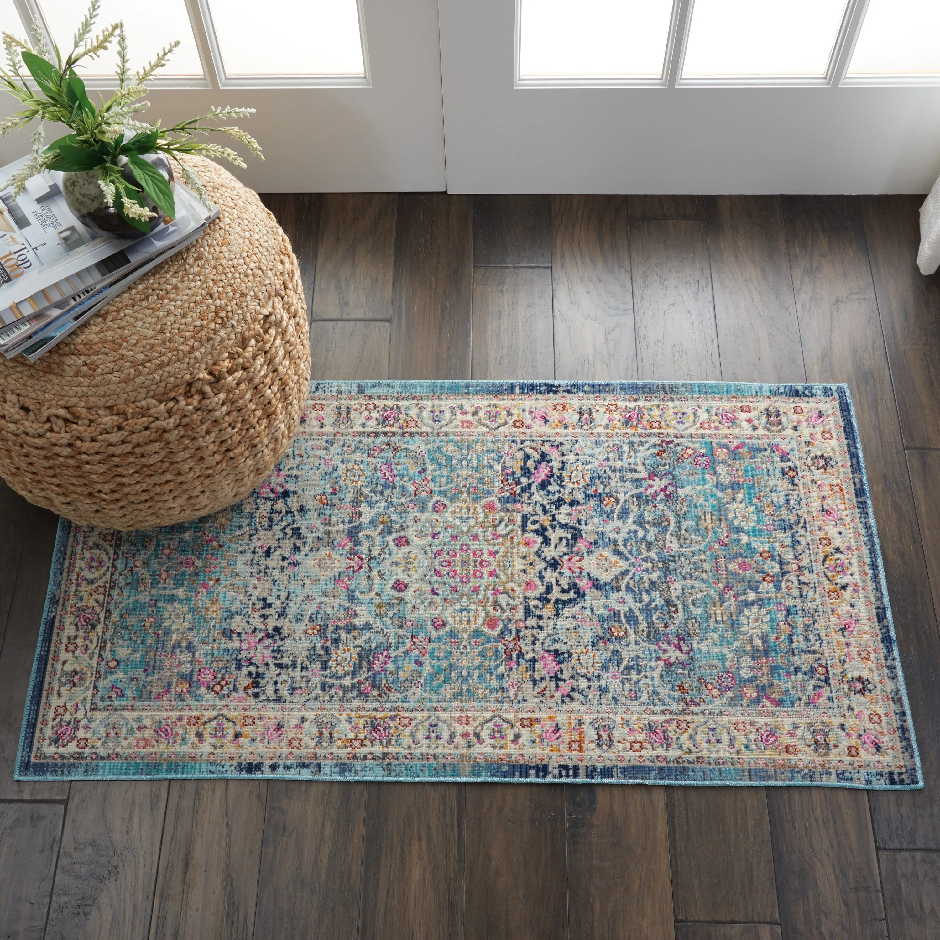 Nourison Vintage Kashan Traditional Area Rug