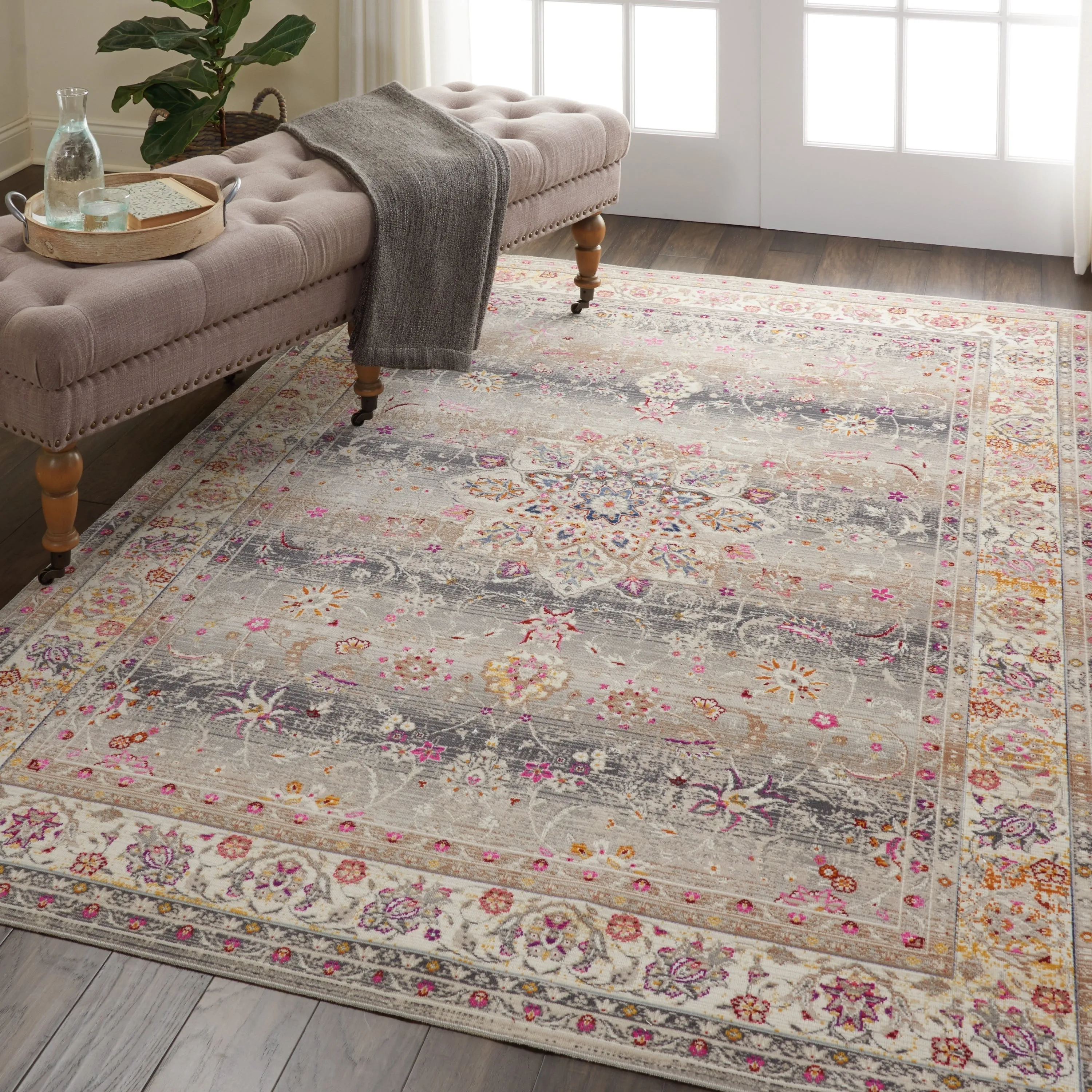 Nourison Vintage Kashan Traditional Area Rug