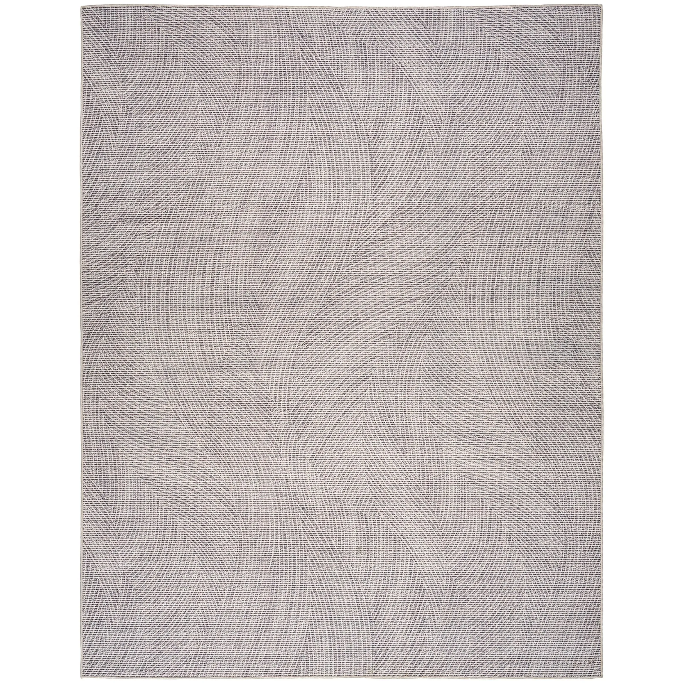 Nourison Washables Indoor Grey Abstract Area Rug