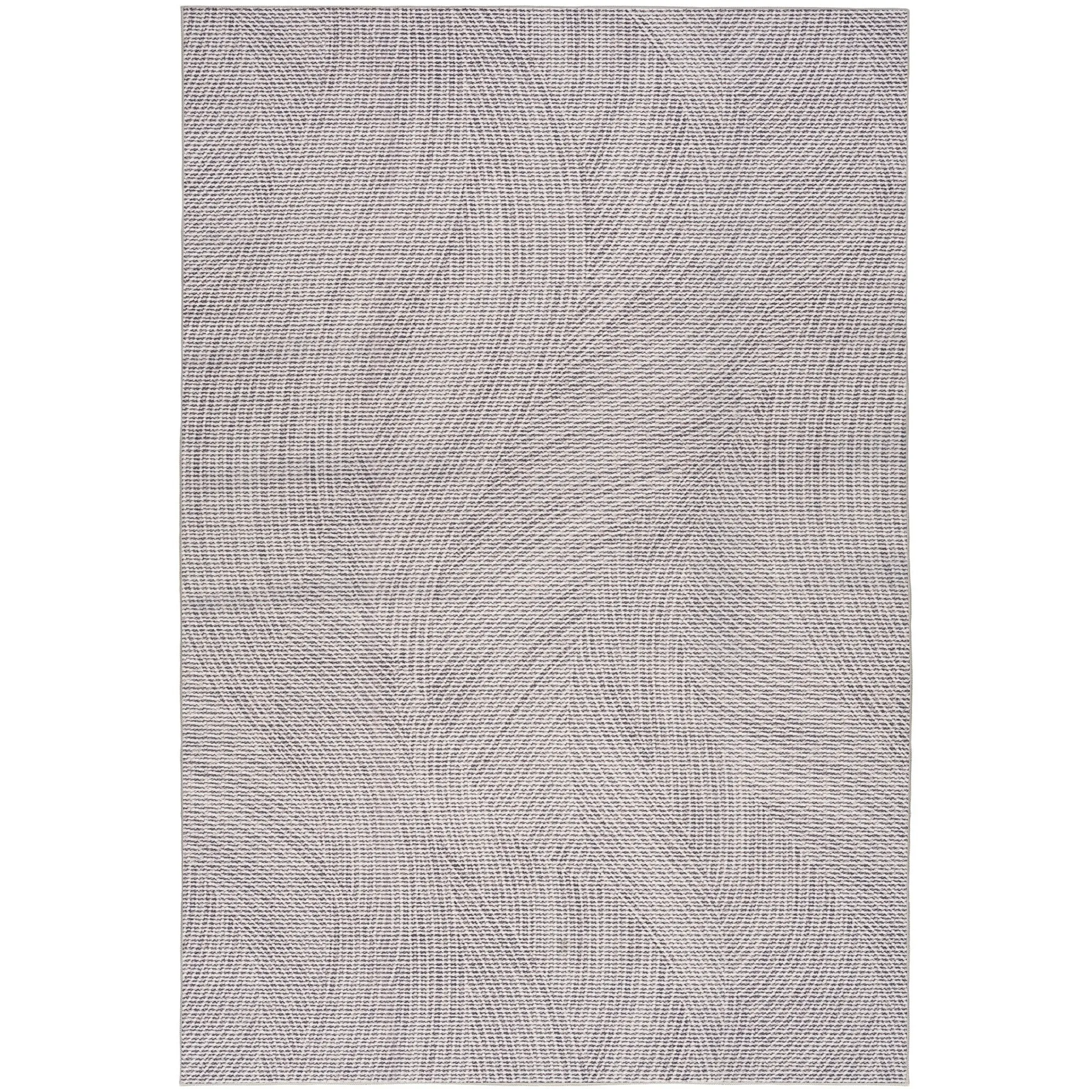 Nourison Washables Indoor Grey Abstract Area Rug