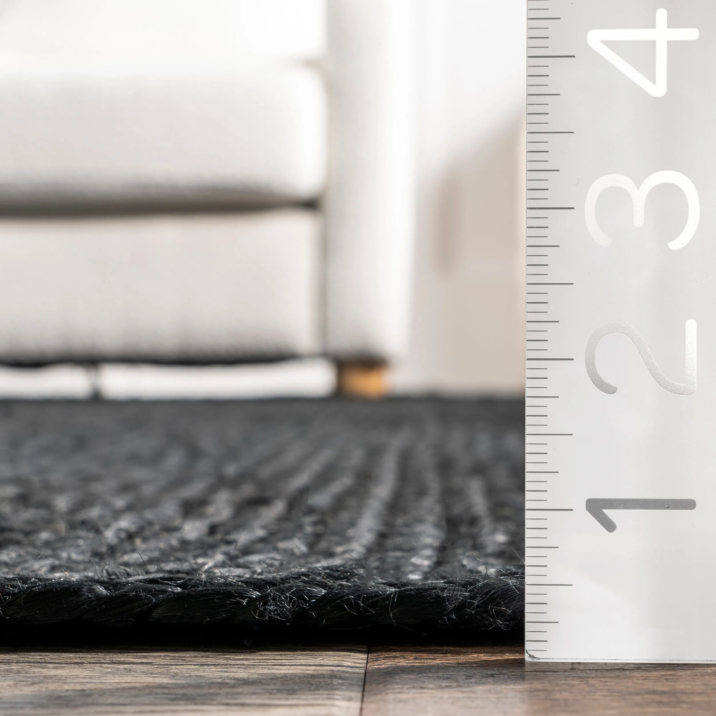 Nuloom Adelaida Farmhouse Jute Area Rug