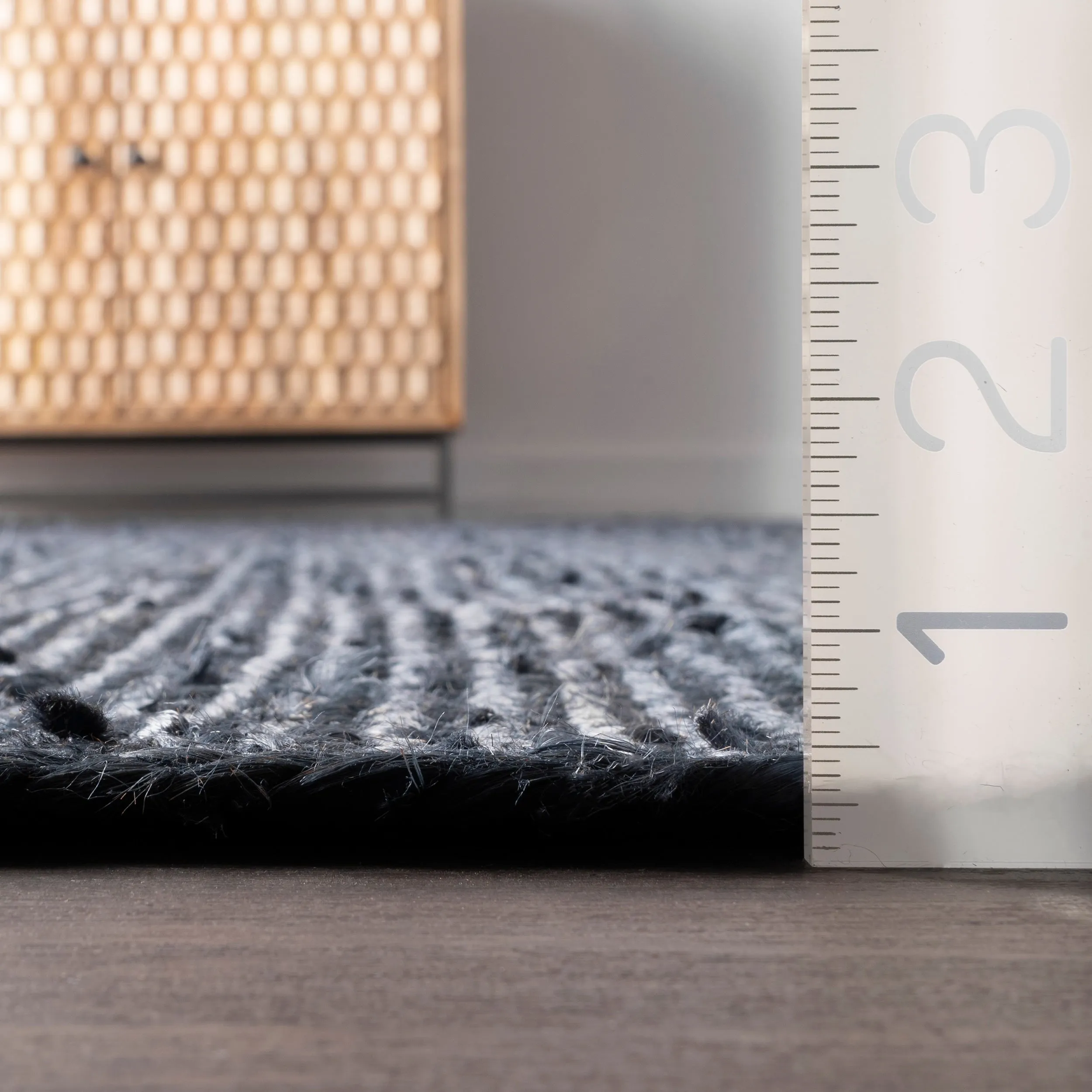 Nuloom Adelaida Farmhouse Jute Area Rug