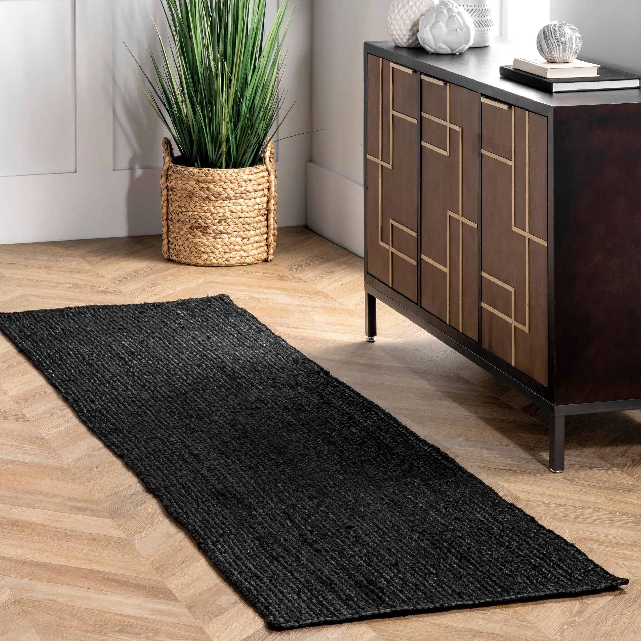 Nuloom Adelaida Farmhouse Jute Area Rug