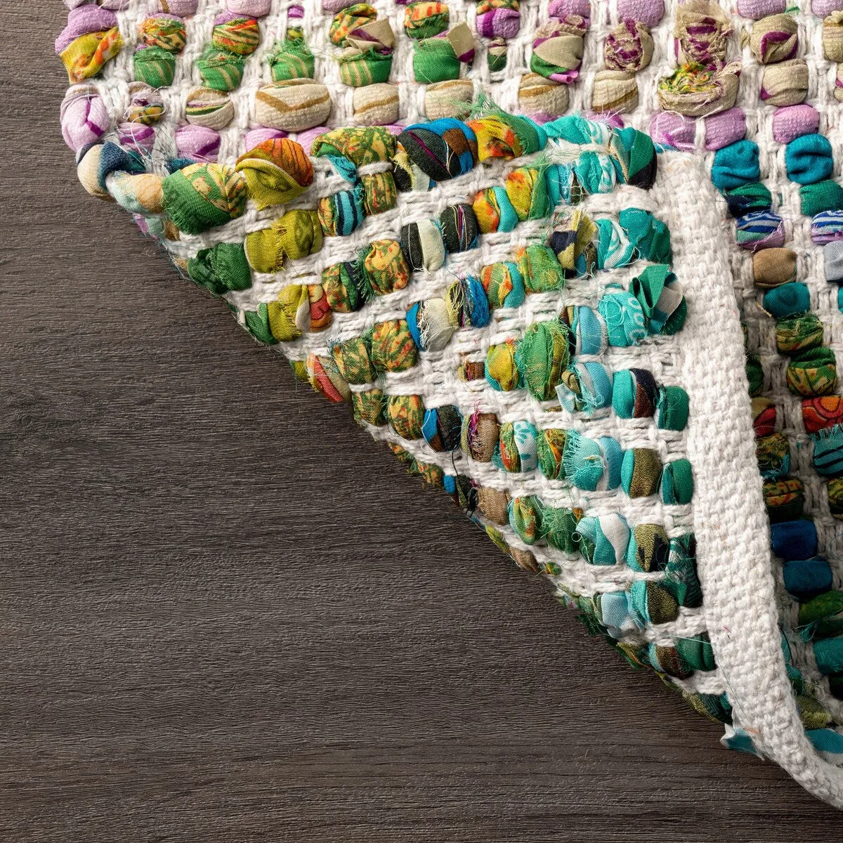 Nuloom Boho Handmade Flatweave Chevron Cotton Rug