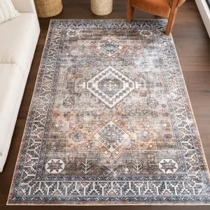 Nuloom Bowie SpinClean Machine Washable Tribal Pattern Area Rug