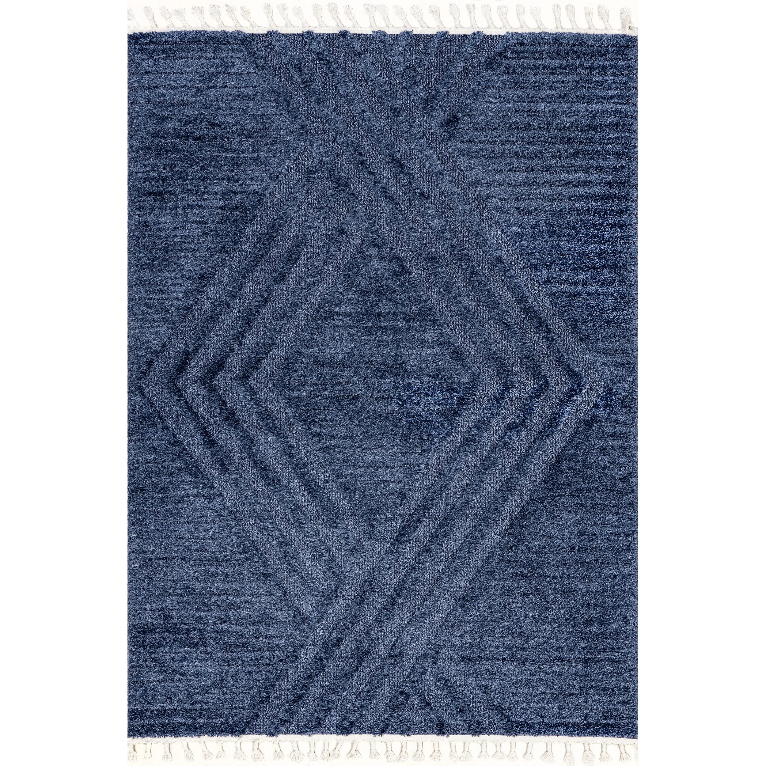 Nuloom Briella High-Low Geometric Shag Area Rug