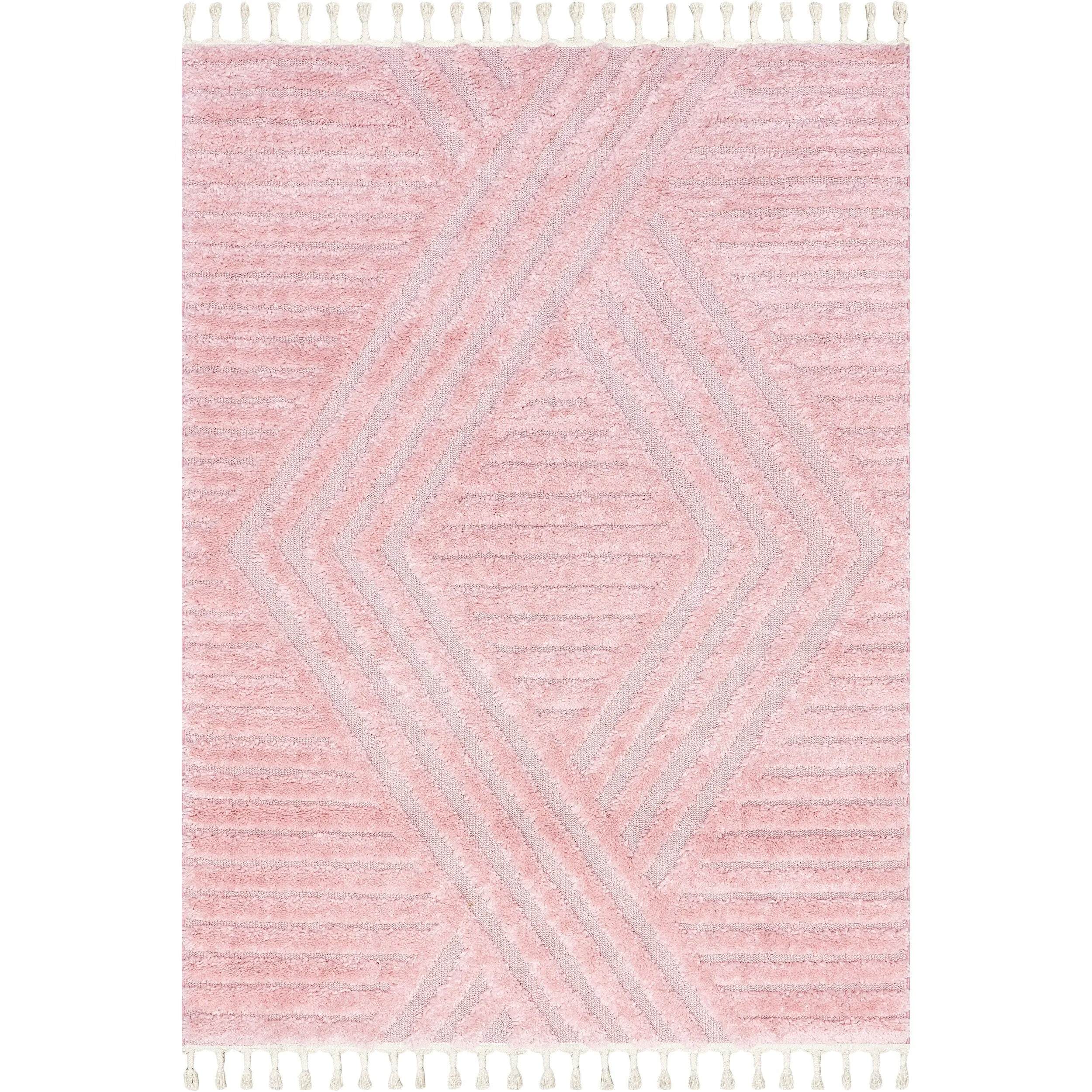 Nuloom Briella High-Low Geometric Shag Area Rug