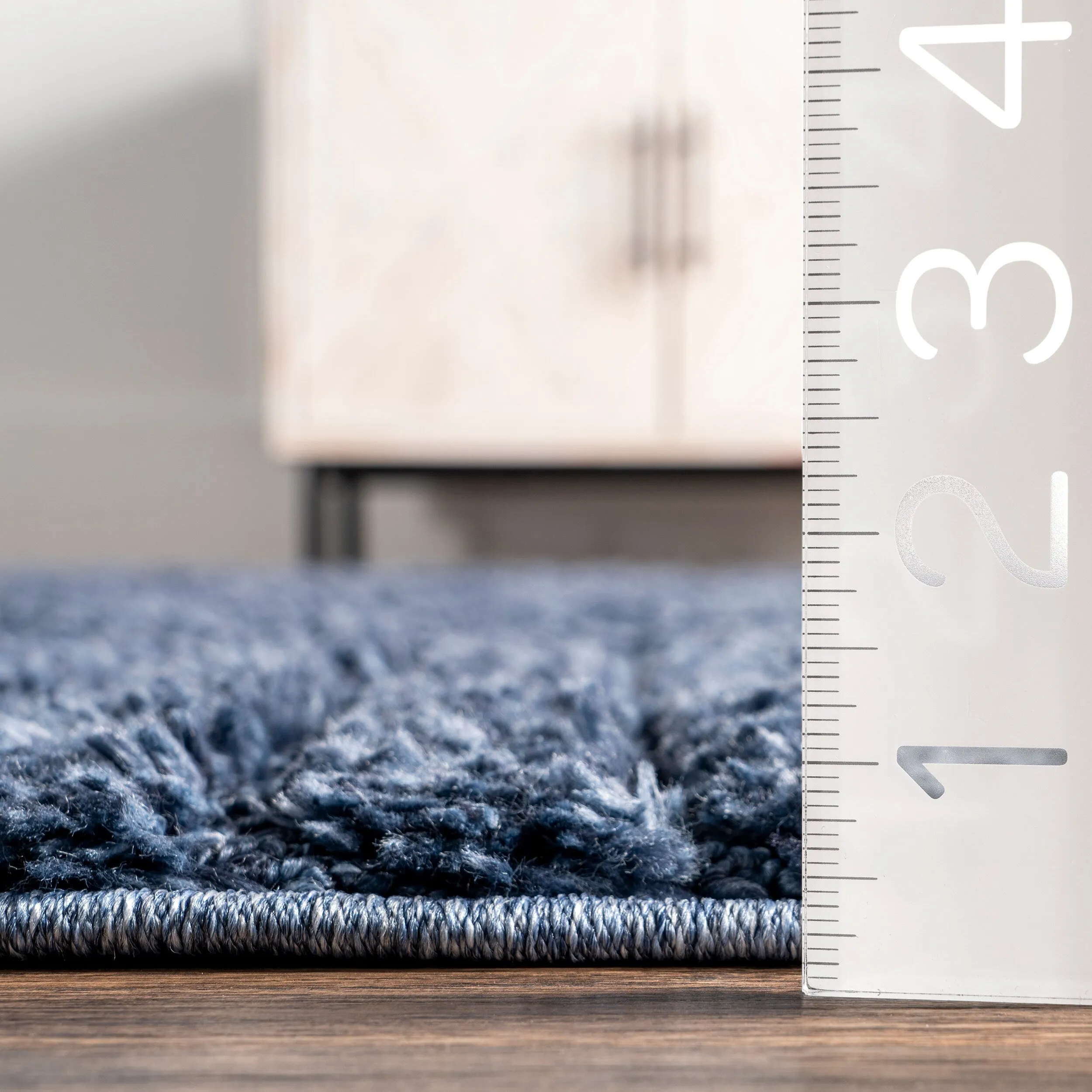 Nuloom Briella High-Low Geometric Shag Area Rug