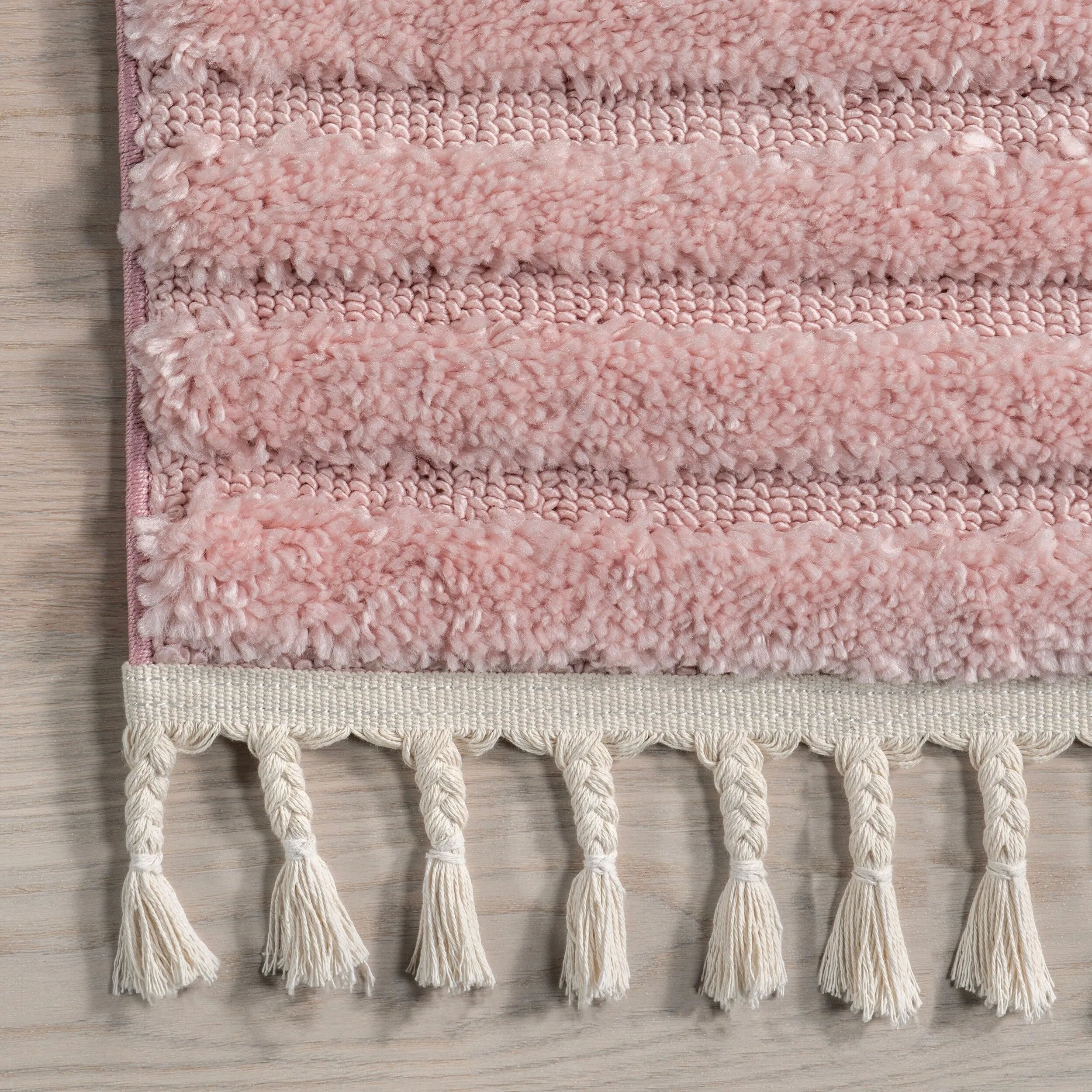 Nuloom Briella High-Low Geometric Shag Area Rug