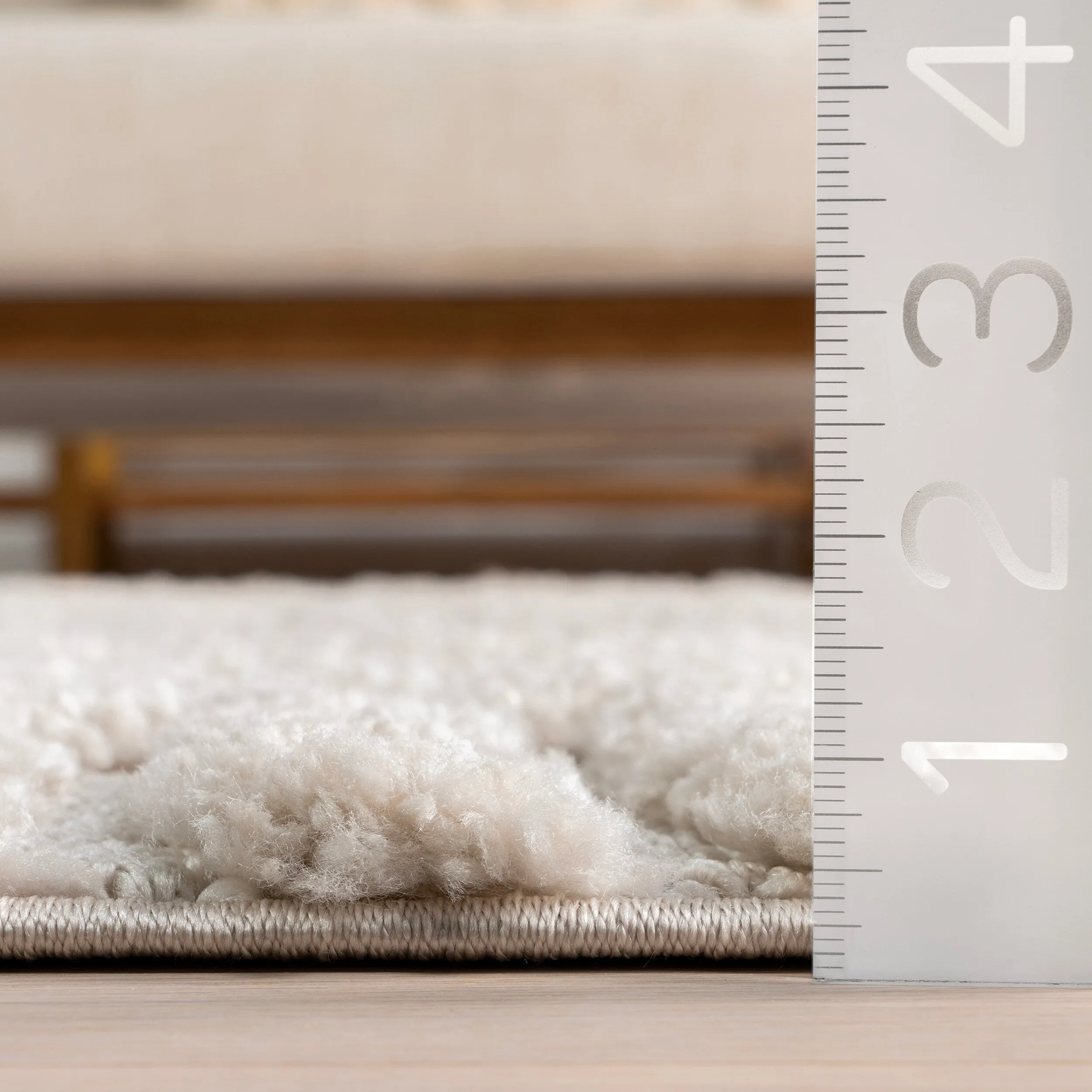 Nuloom Briella High-Low Geometric Shag Area Rug