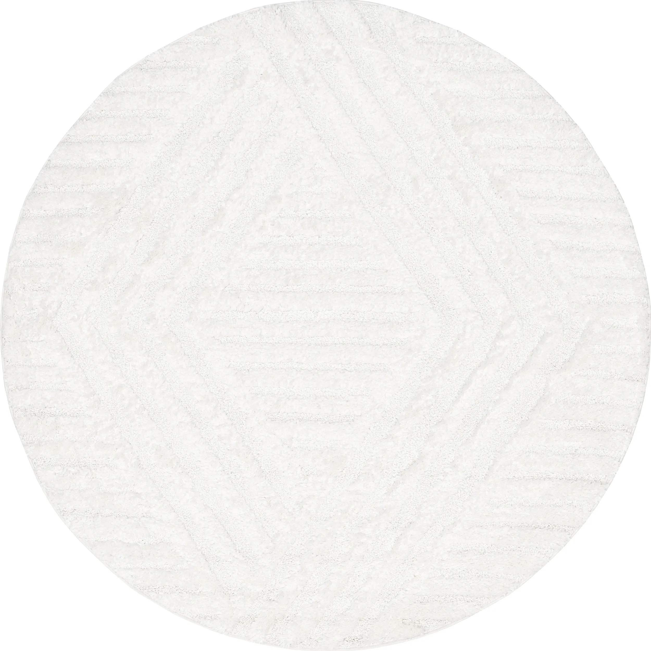 Nuloom Briella High-Low Geometric Shag Area Rug