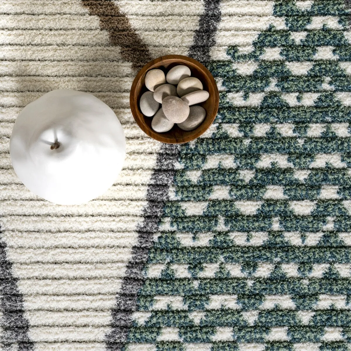 Nuloom Elsha Rocky Mountains Kids Fringe Area Rug