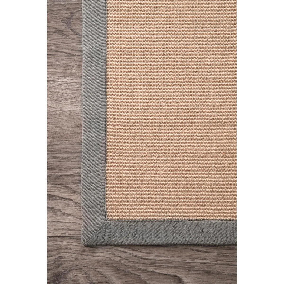 Nuloom Handmade Alexa Cotton-bordered Jute Rug