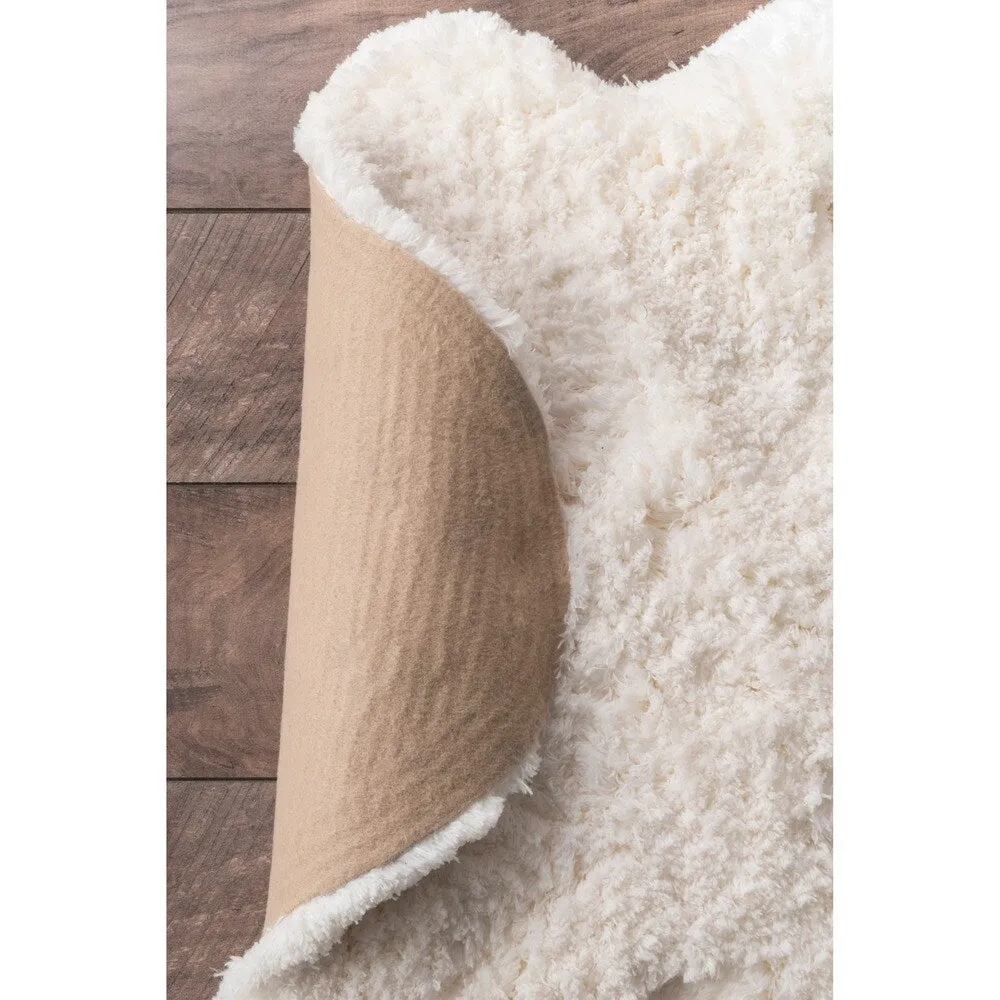 Nuloom Handmade Faux Sheepskin Octo Pelt Natural S - 6' x 7'