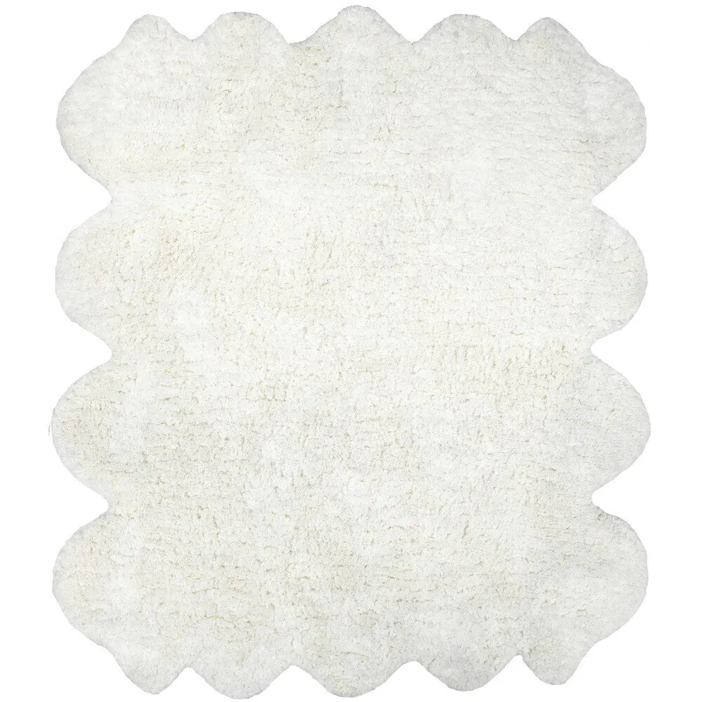 Nuloom Handmade Faux Sheepskin Octo Pelt Natural S - 6' x 7'