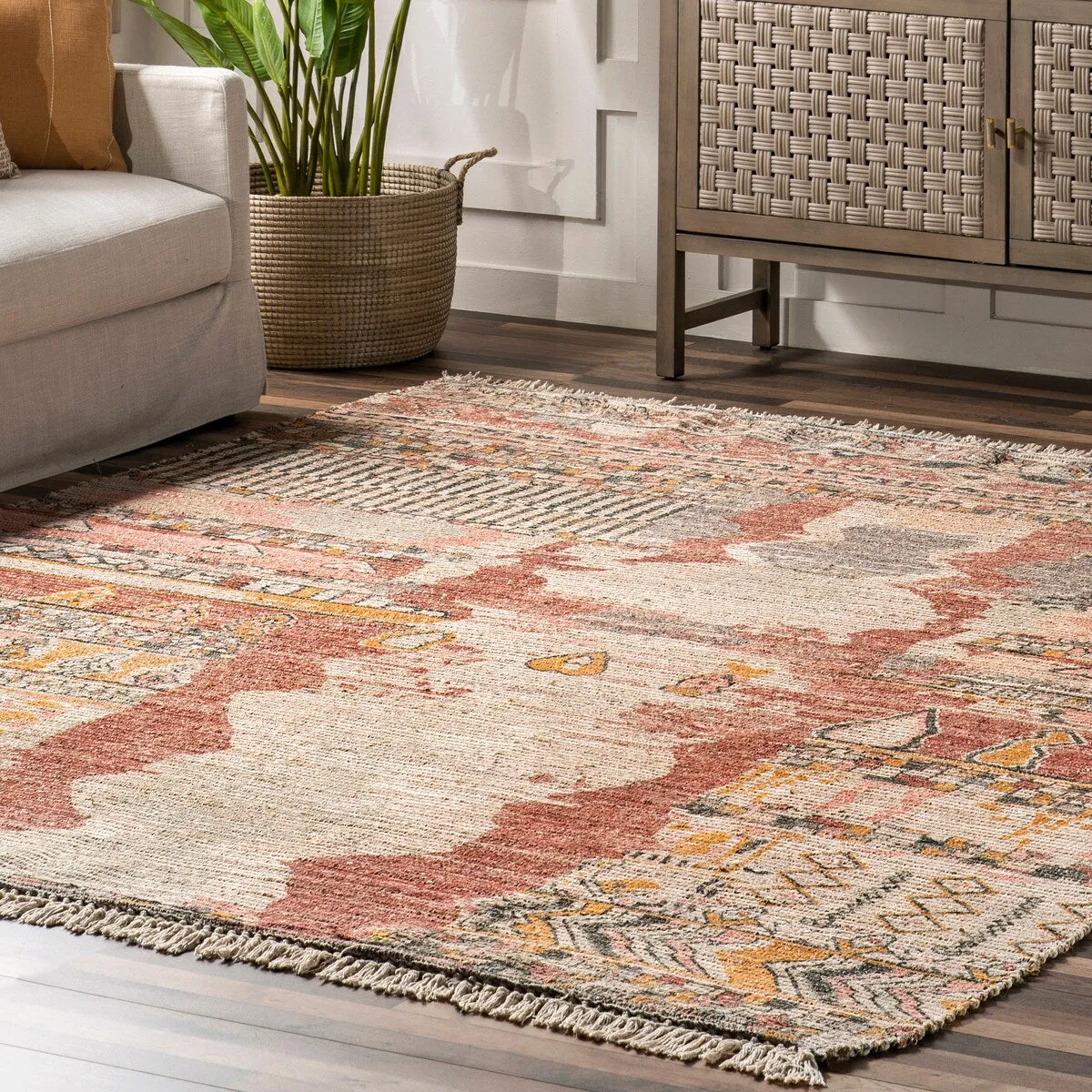 Nuloom Hermina Southwestern Tasseled Area Rug