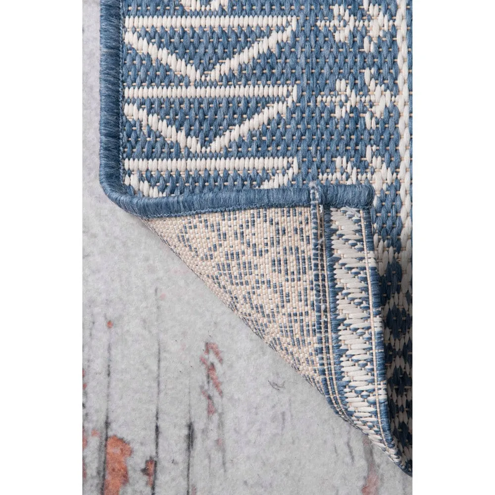 Nuloom Indoor/Outdoor Tribal Inspired Floral Diamonds Area Rug