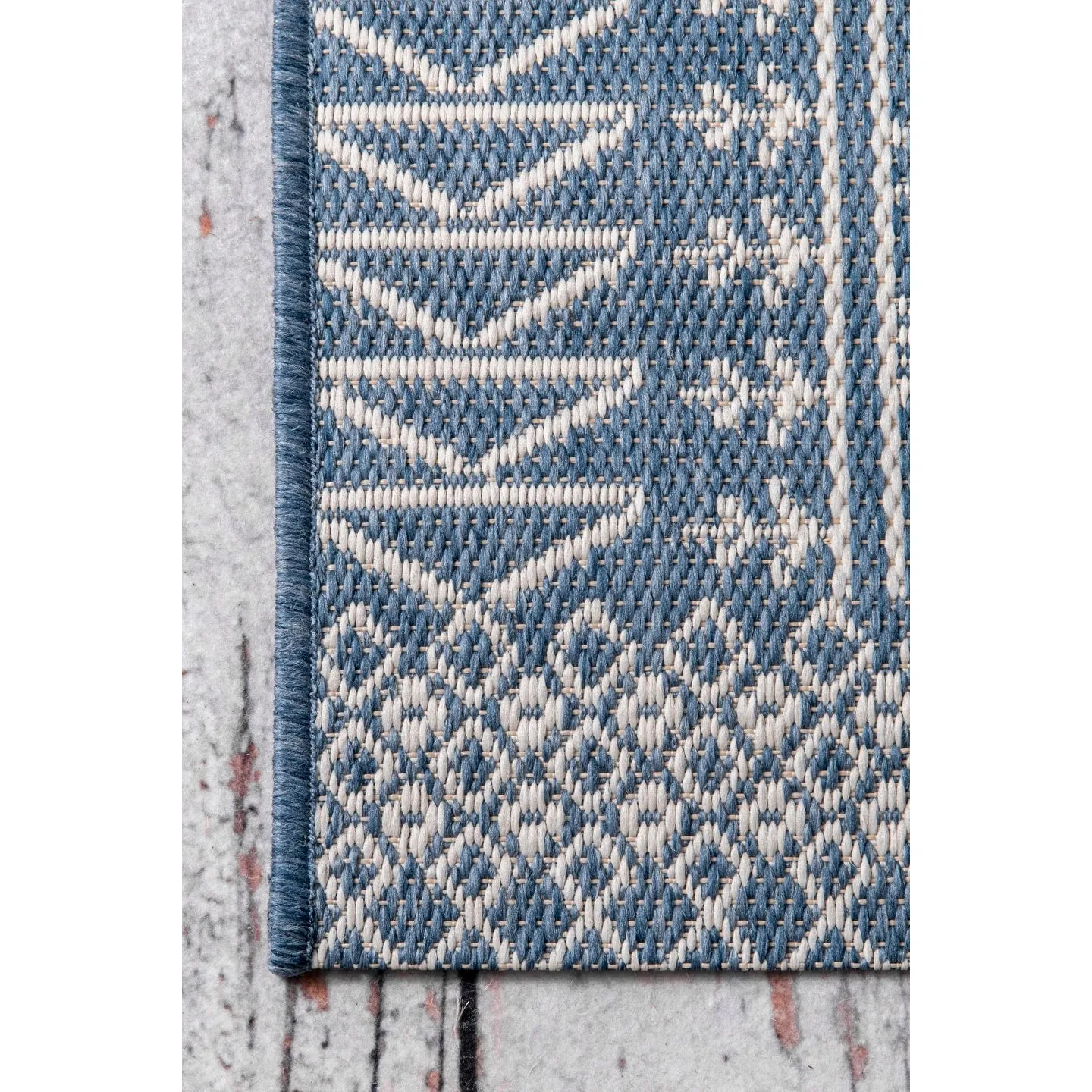 Nuloom Indoor/Outdoor Tribal Inspired Floral Diamonds Area Rug