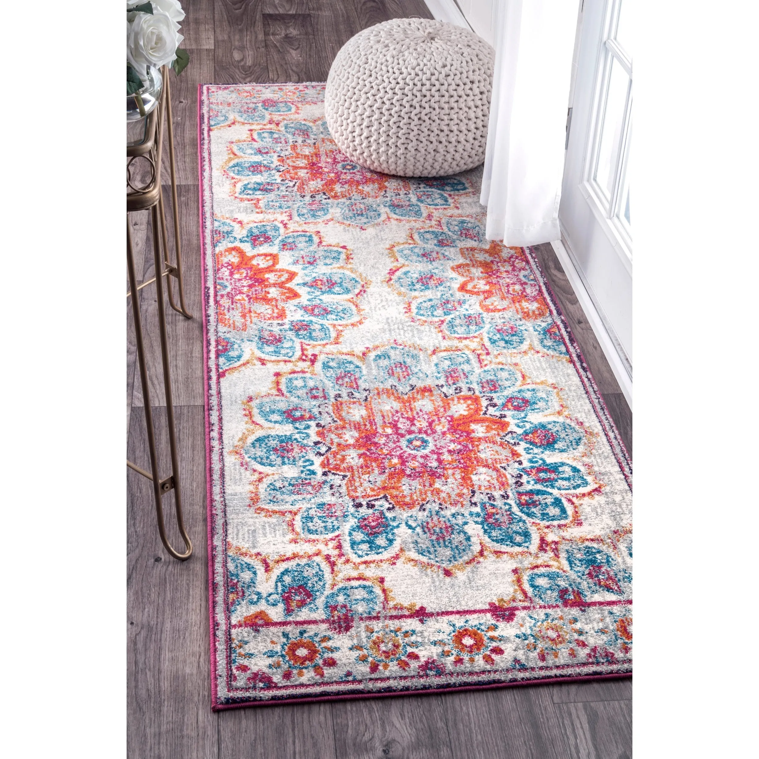 Nuloom Kiyoko Vintage Floral Area Rug
