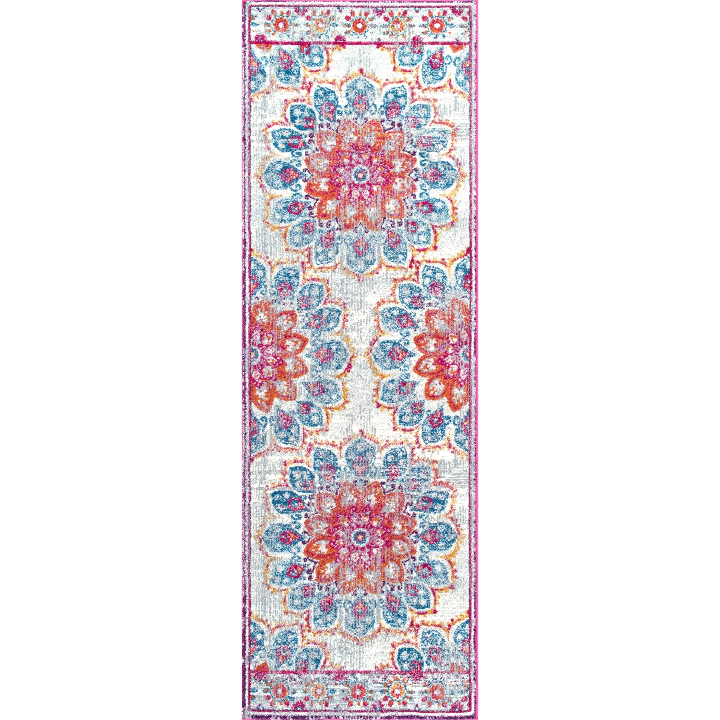 Nuloom Kiyoko Vintage Floral Area Rug