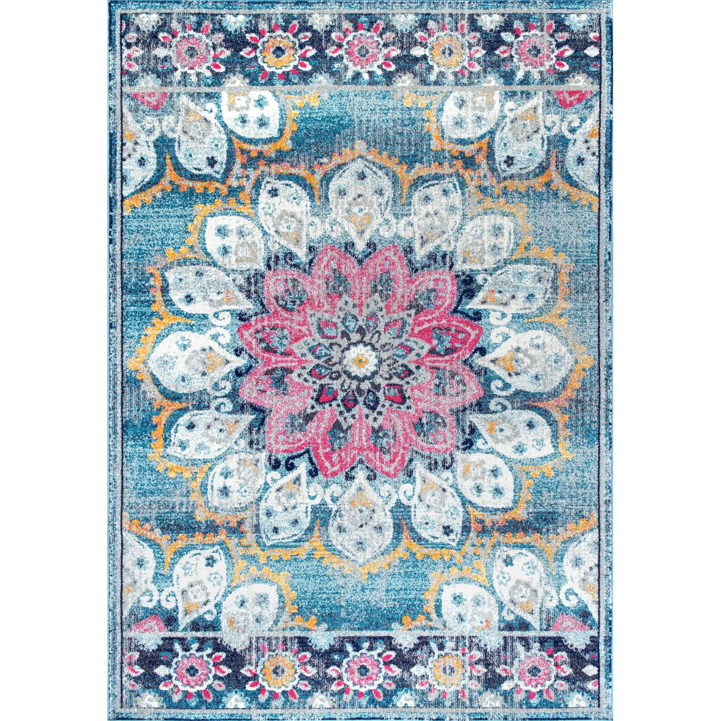 Nuloom Kiyoko Vintage Floral Area Rug