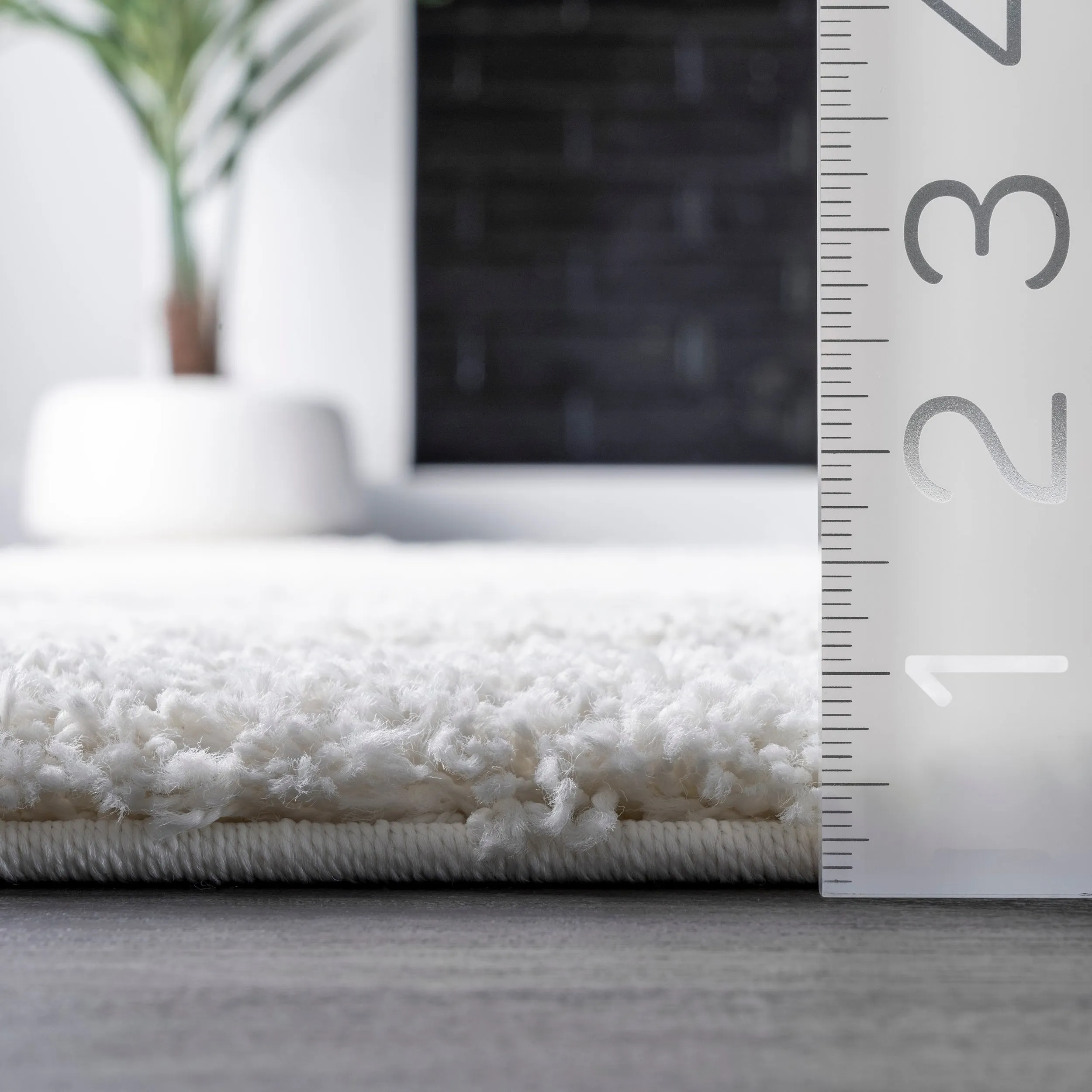 Nuloom Krista Contemporary Swirls Shag Area Rug