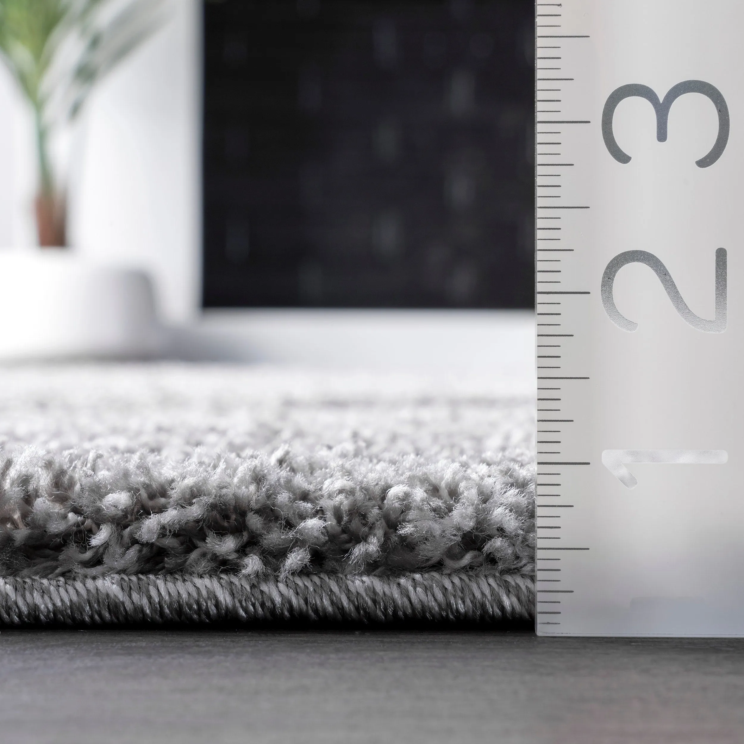 Nuloom Krista Contemporary Swirls Shag Area Rug