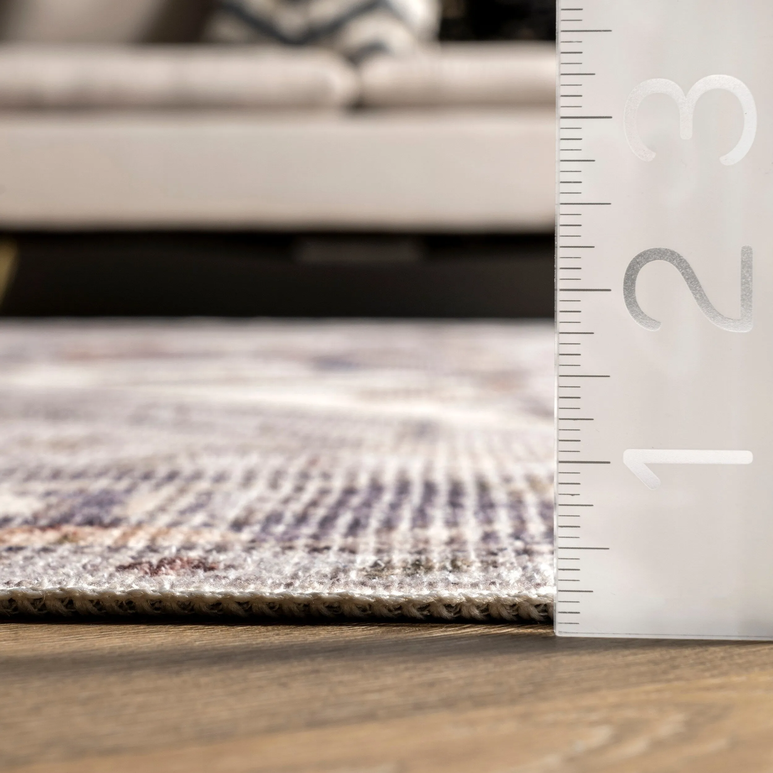 Nuloom Mali SpinClean Machine Washable Traditional Medallion Area Rug