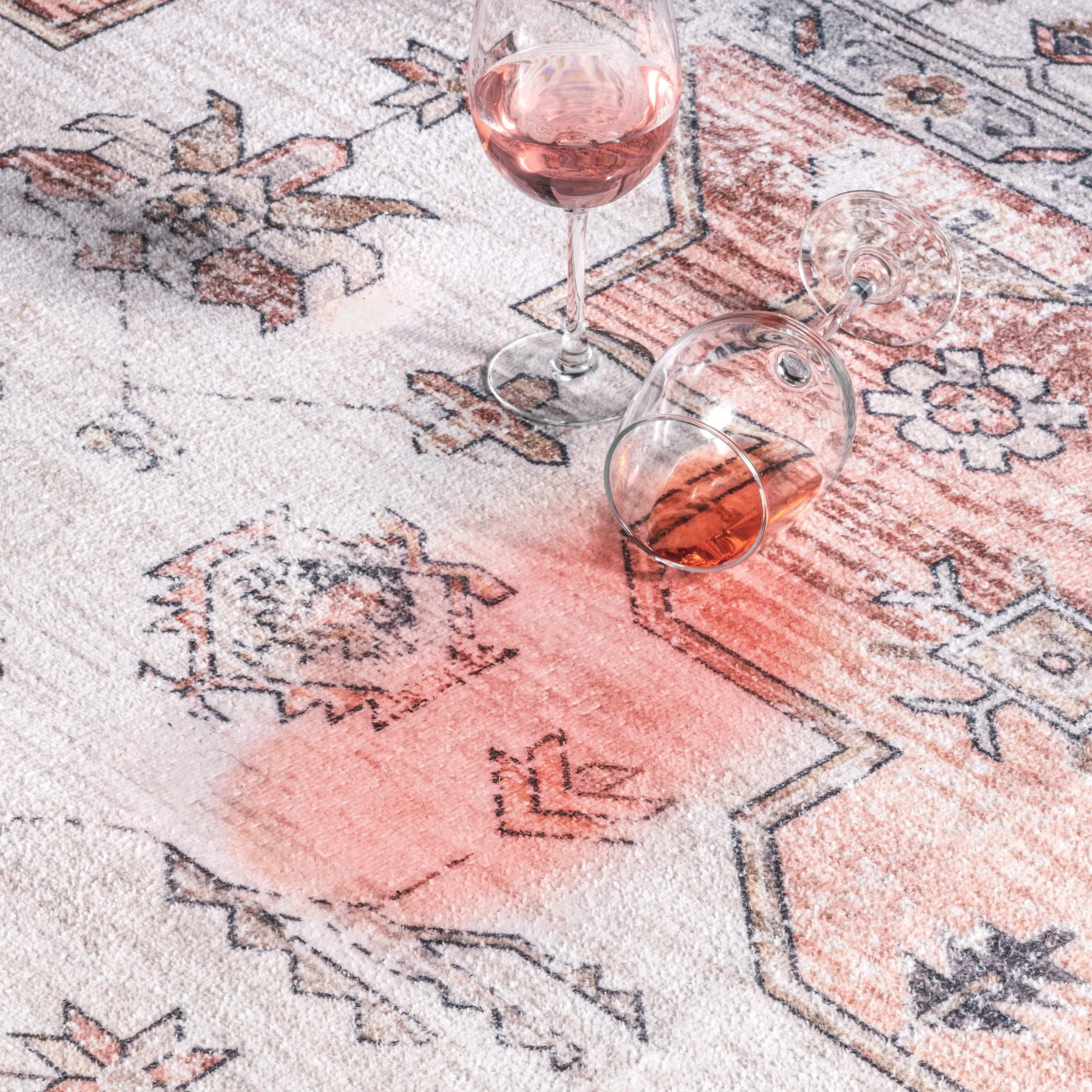Nuloom Mali SpinClean Machine Washable Traditional Medallion Area Rug