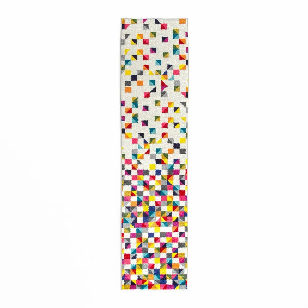 Nuloom Modern Abstract Triangle Mosaic Multicolor Area Rug