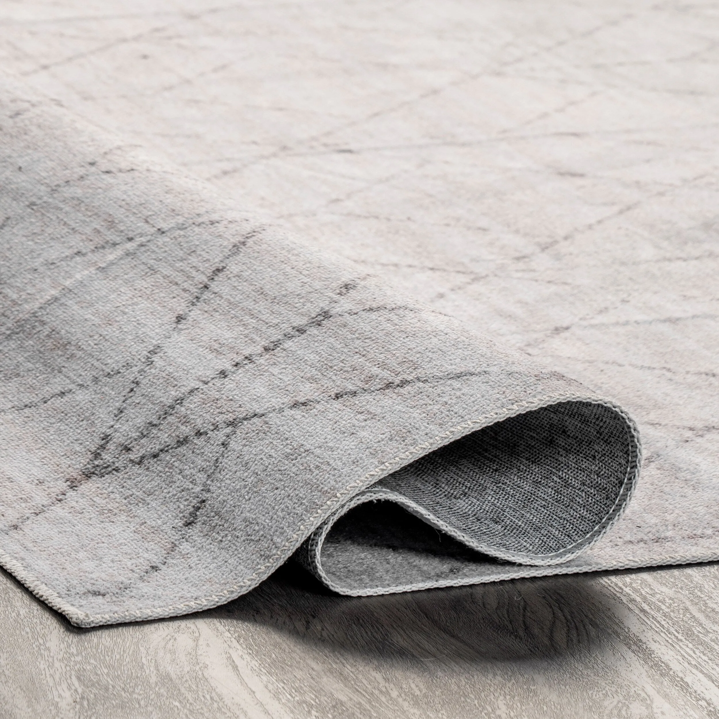 Nuloom Regan SpinClean Modern Geometric Machine Washable Area Rug