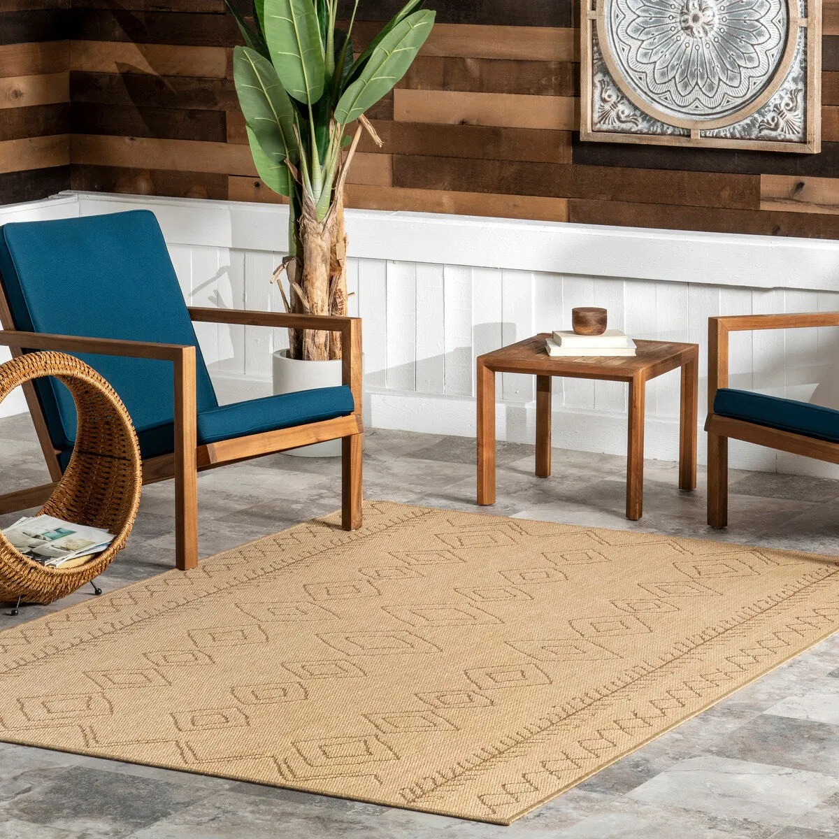 Nuloom Serna Moroccan Indoor/Outdoor Area Rug