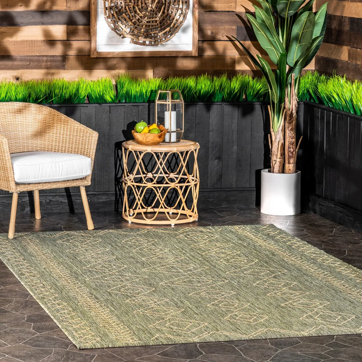 Nuloom Serna Moroccan Indoor/Outdoor Area Rug