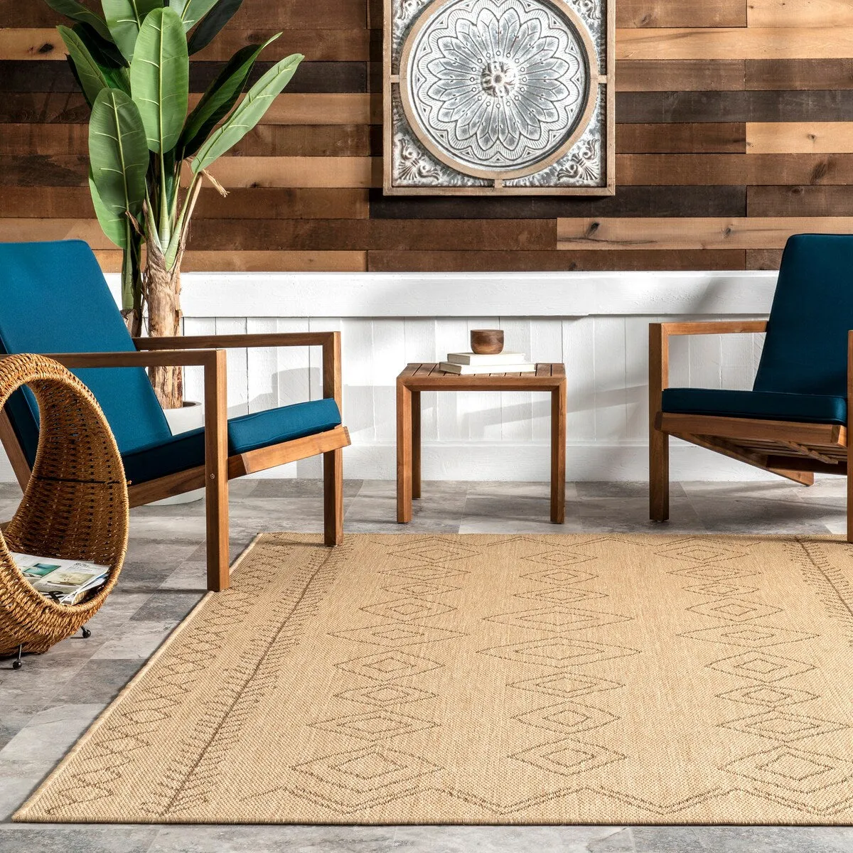 Nuloom Serna Moroccan Indoor/Outdoor Area Rug