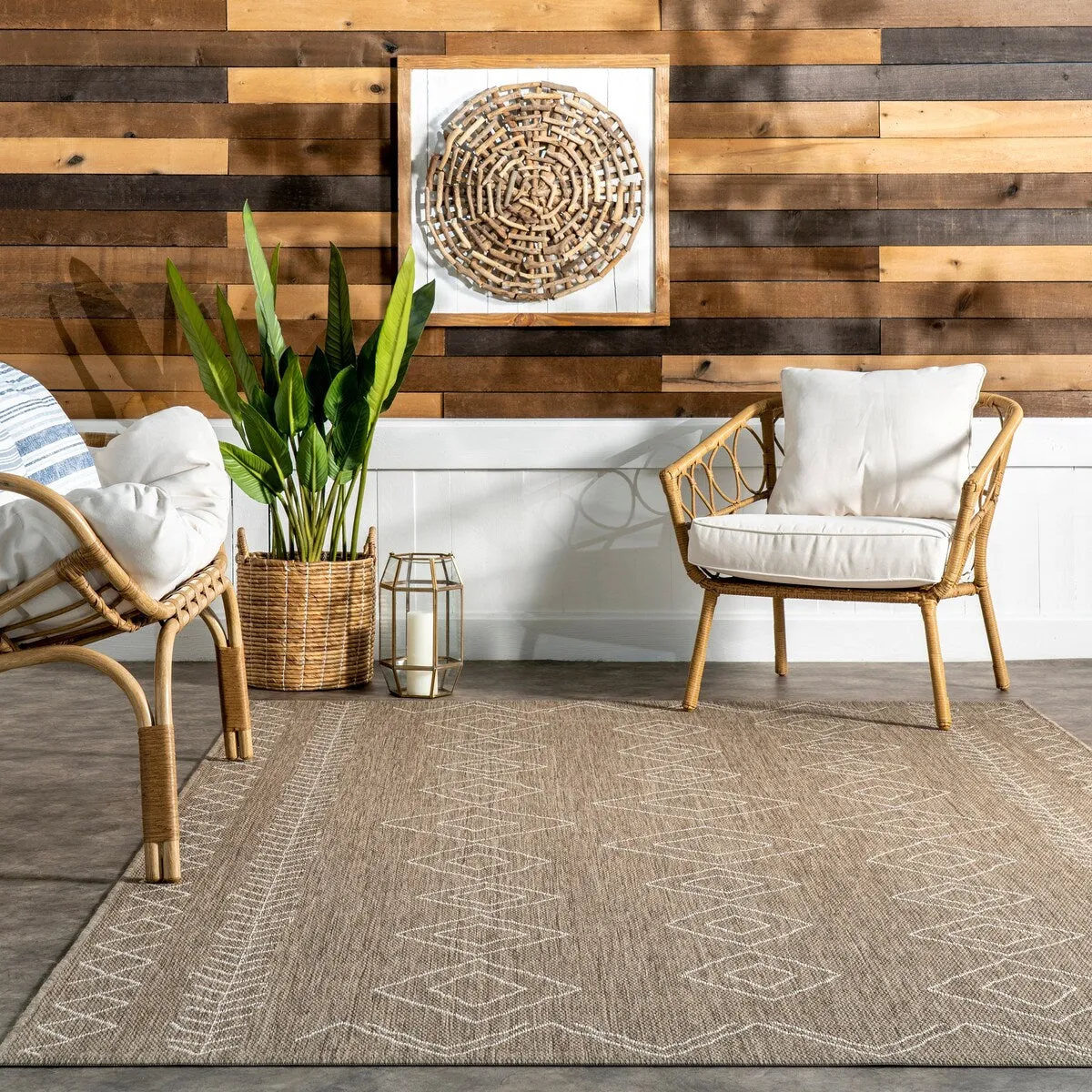 Nuloom Serna Moroccan Indoor/Outdoor Area Rug