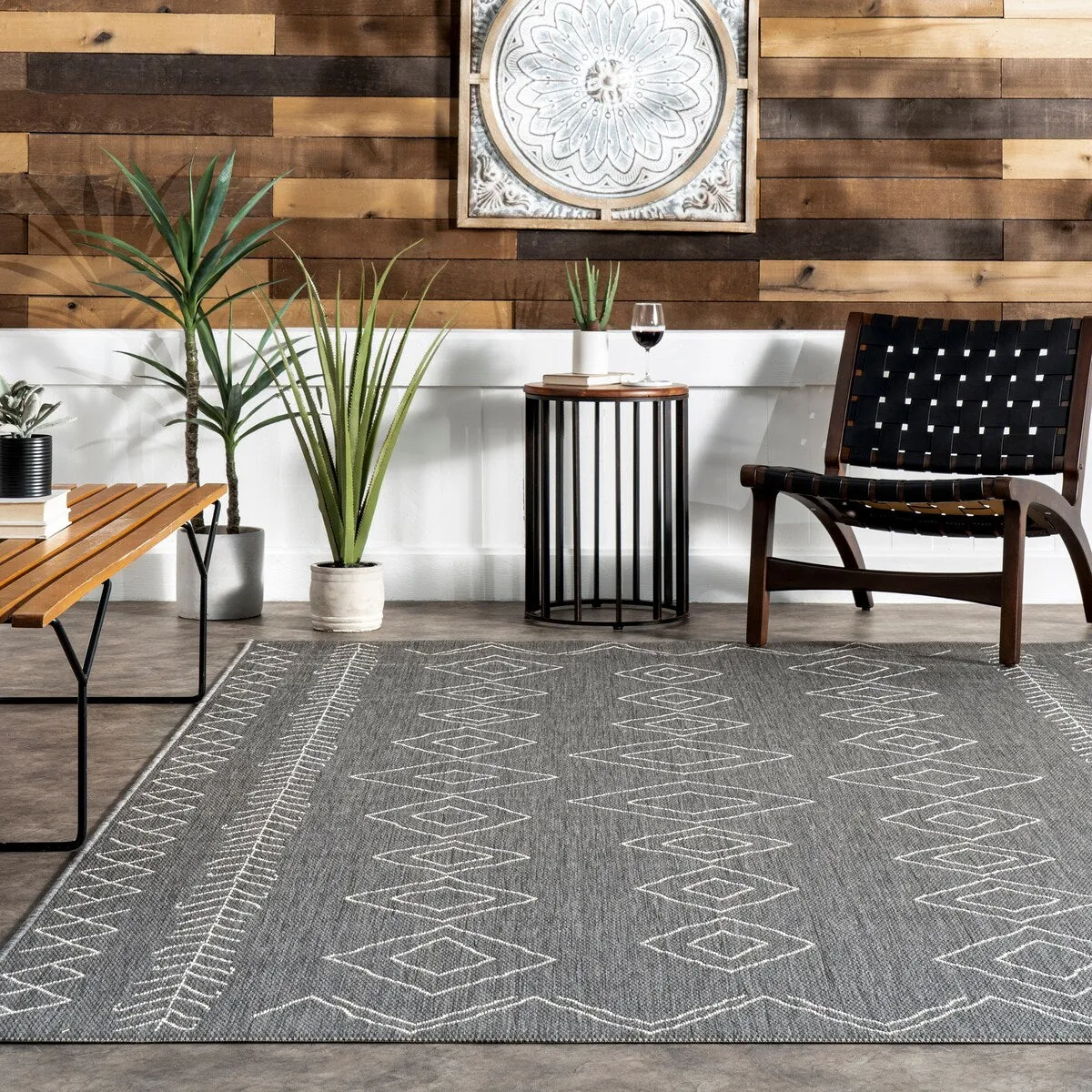 Nuloom Serna Moroccan Indoor/Outdoor Area Rug