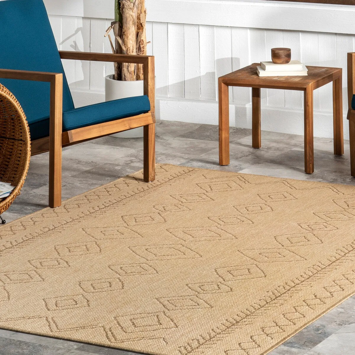 Nuloom Serna Moroccan Indoor/Outdoor Area Rug