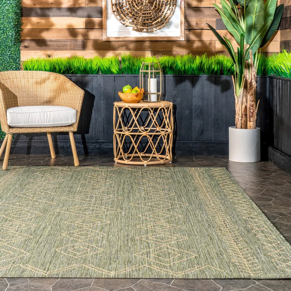 Nuloom Serna Moroccan Indoor/Outdoor Area Rug