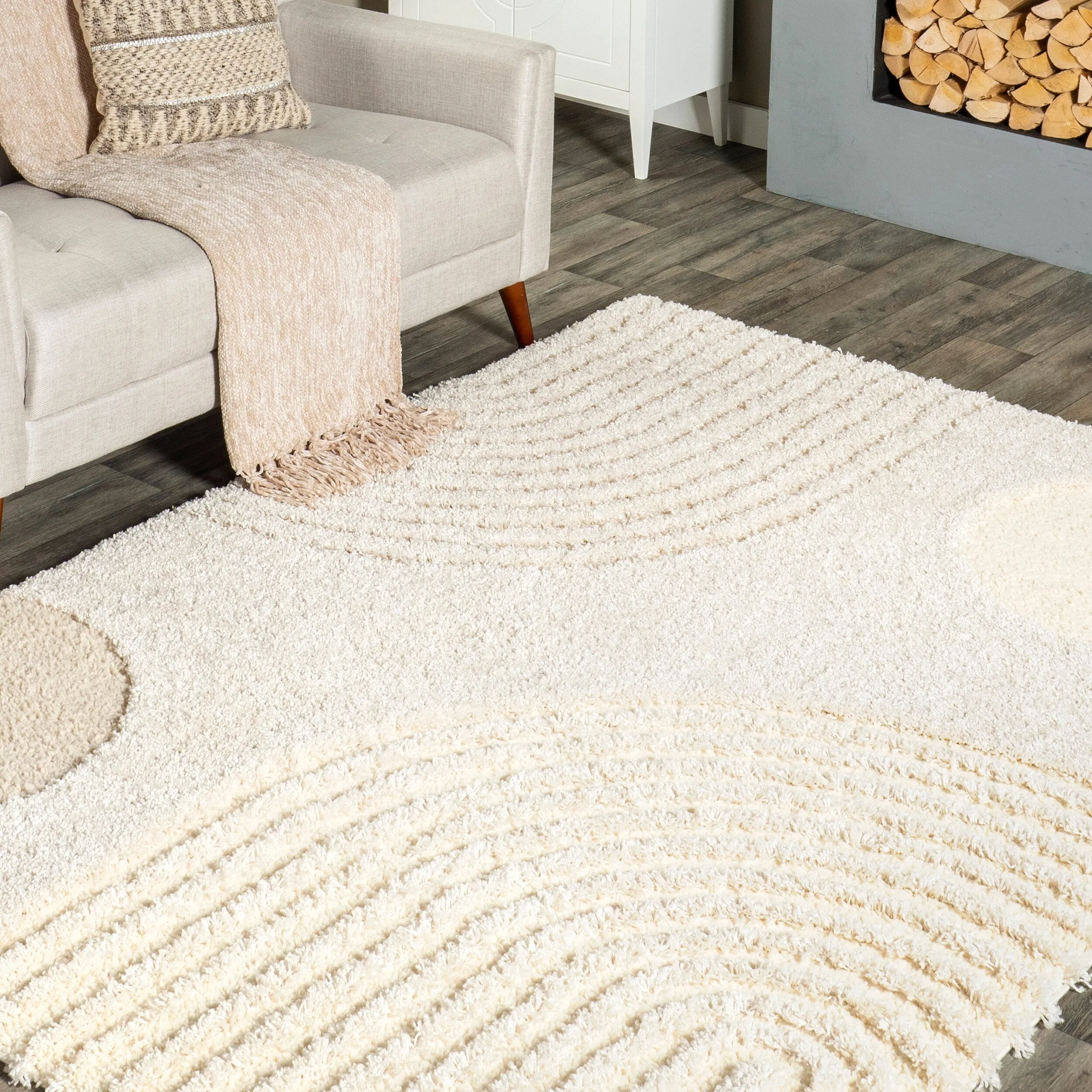 Nuloom Sydney High-Low Contemporary Shag Area Rug
