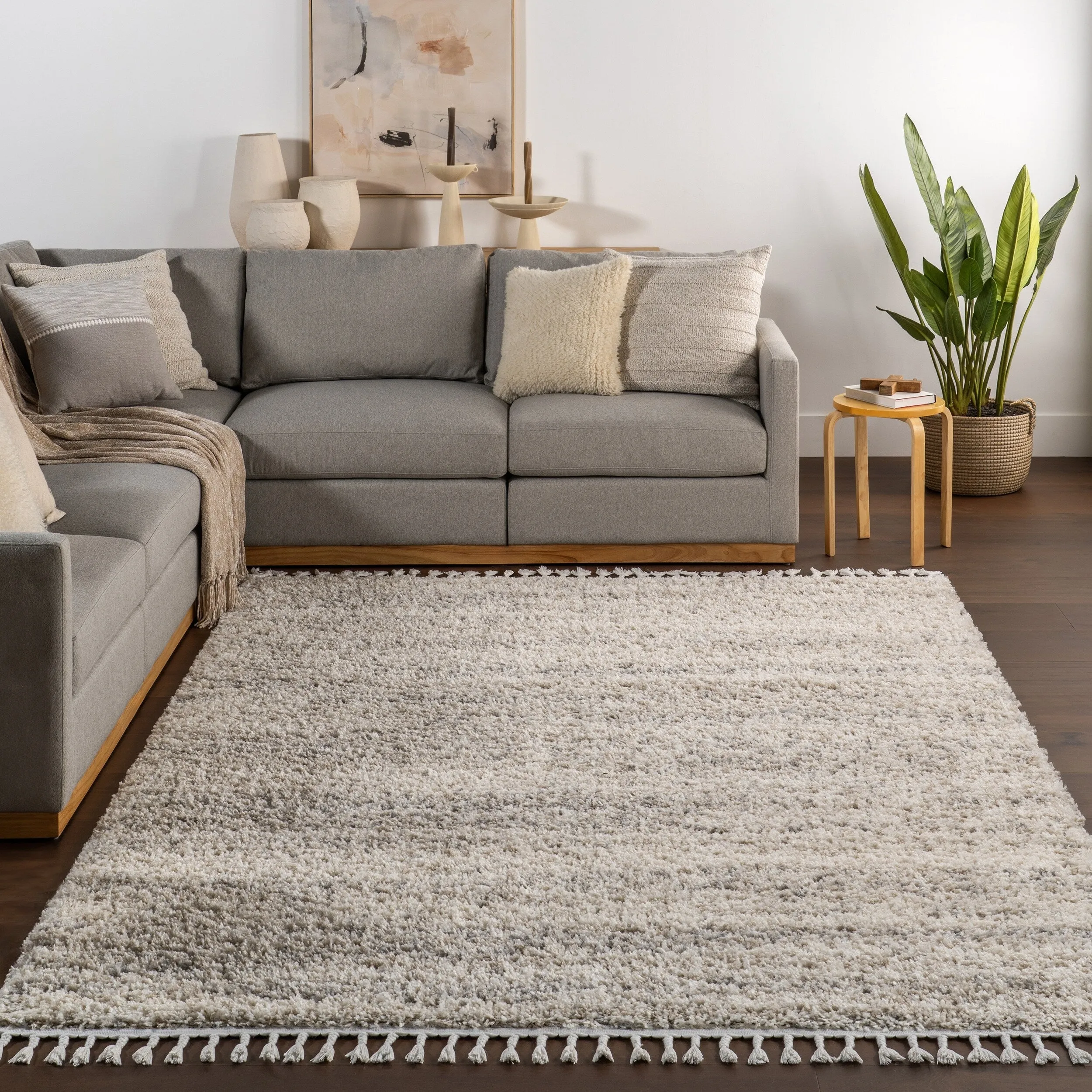 Nuloom Thelma Modern Shag Tassel Area Rug