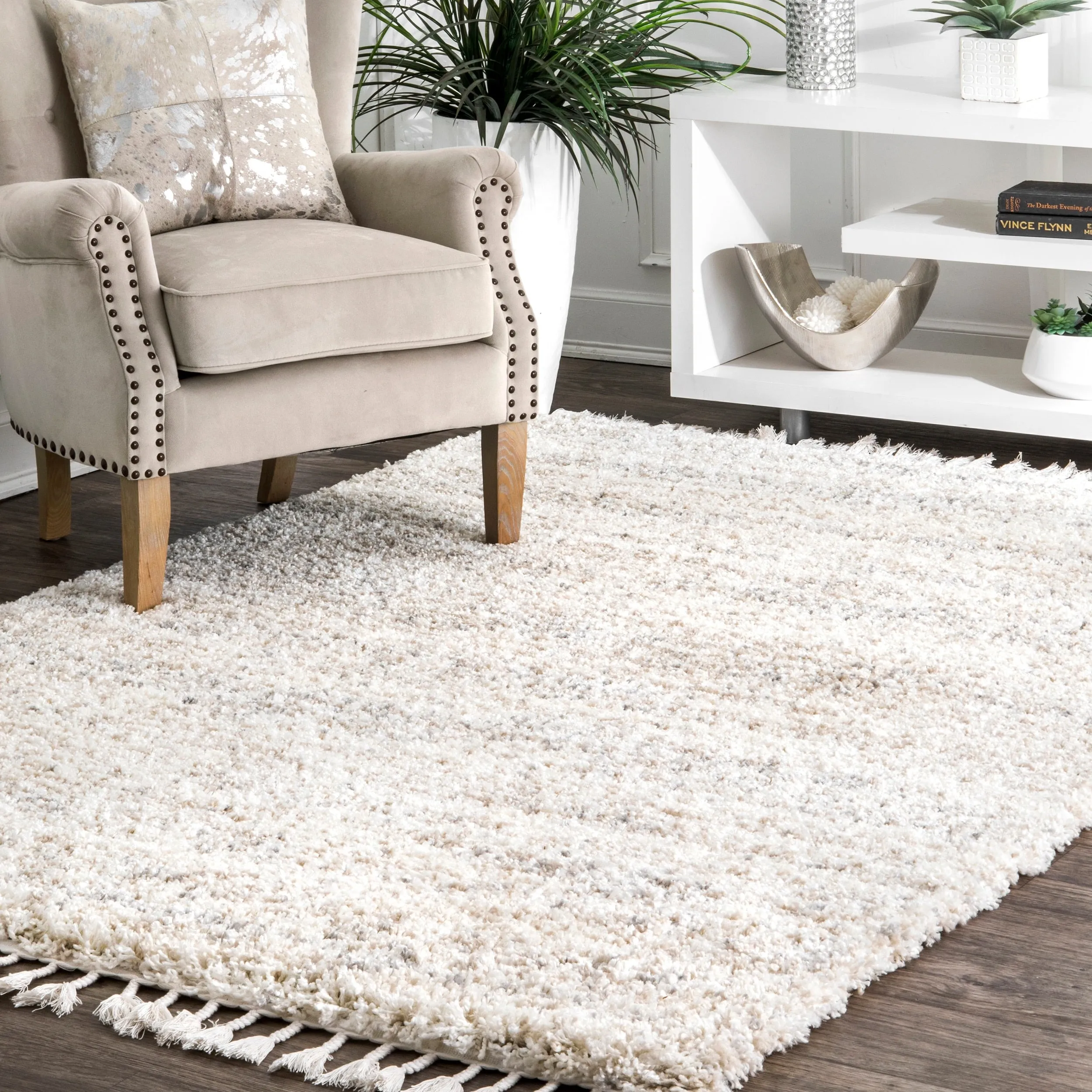 Nuloom Thelma Modern Shag Tassel Area Rug