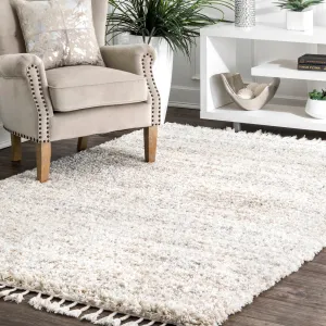 Nuloom Thelma Modern Shag Tassel Area Rug