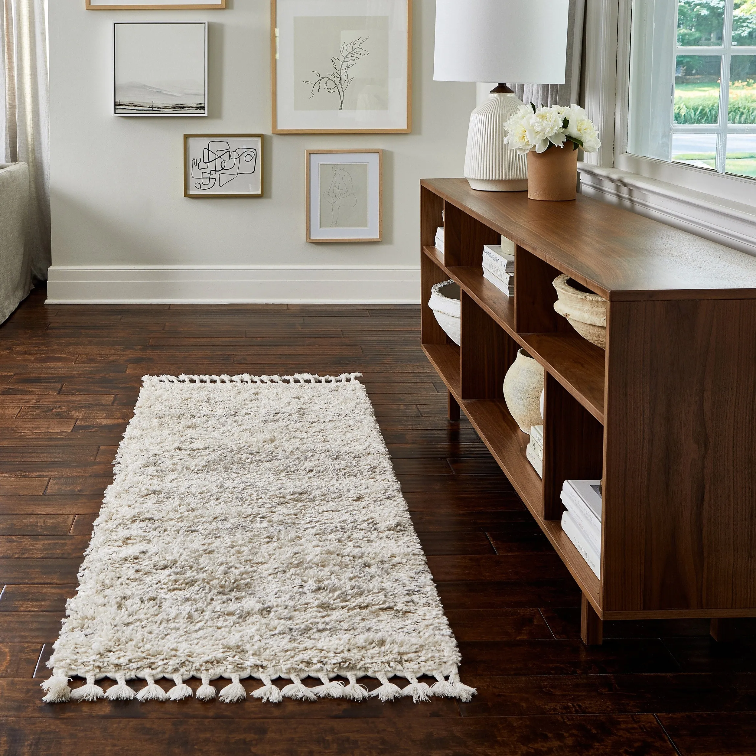 Nuloom Thelma Modern Shag Tassel Area Rug