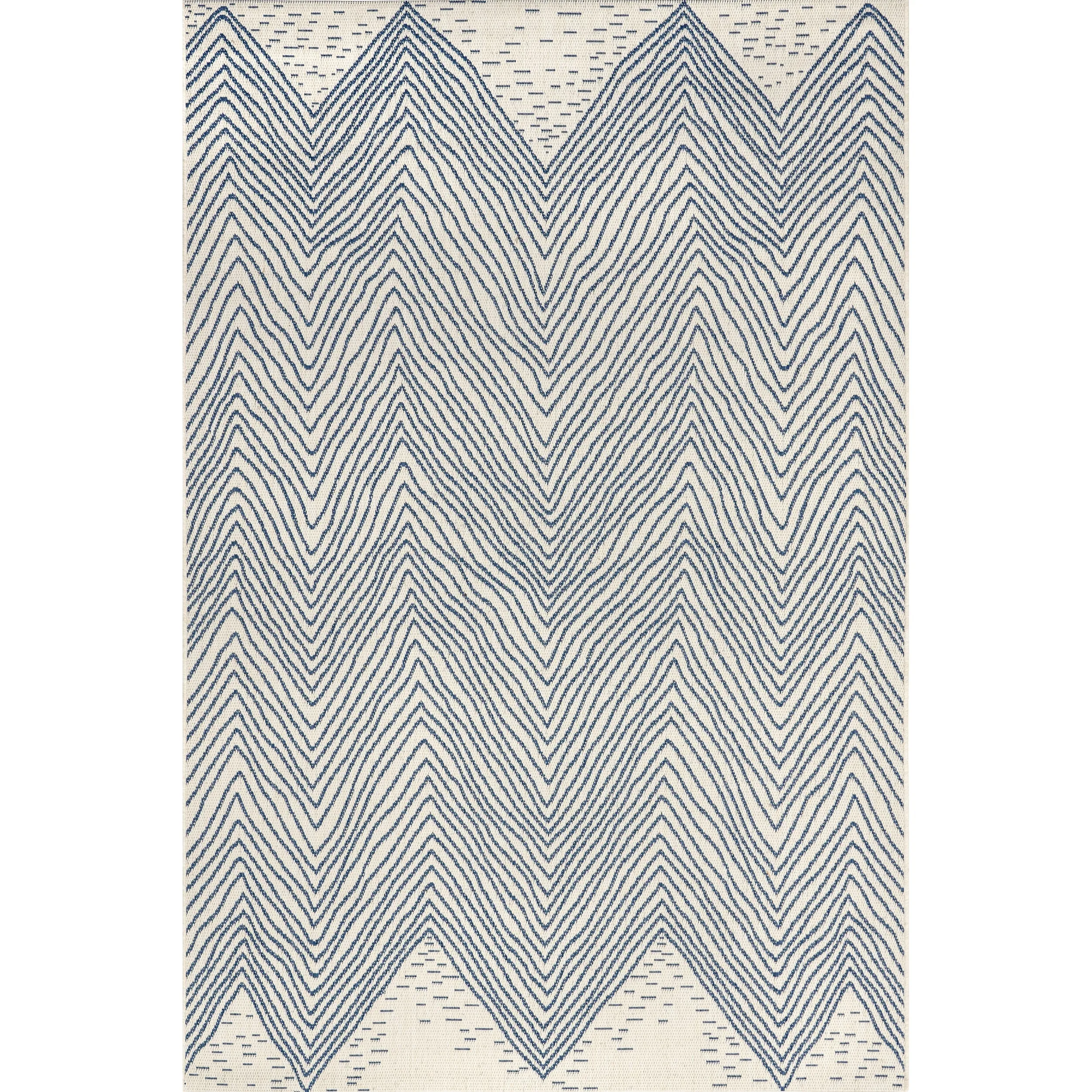 Nuloom Vance Contemporary Chevron Indoor/Outdoor Area Rug
