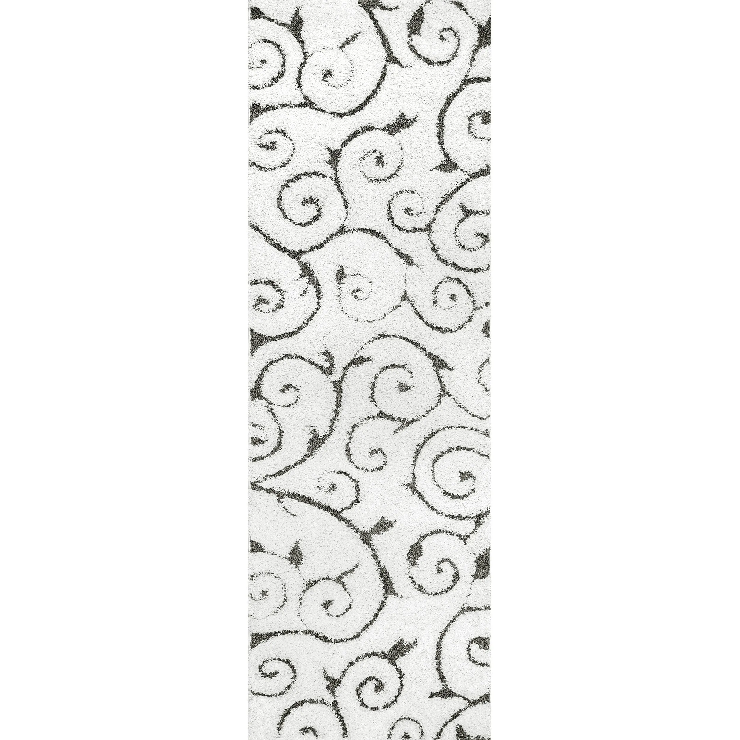 Nuloom Vine Swirls Shag Area Rug