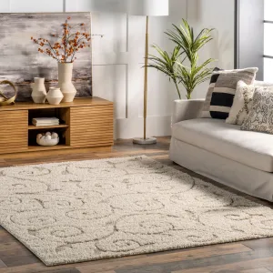 Nuloom Vine Swirls Shag Area Rug