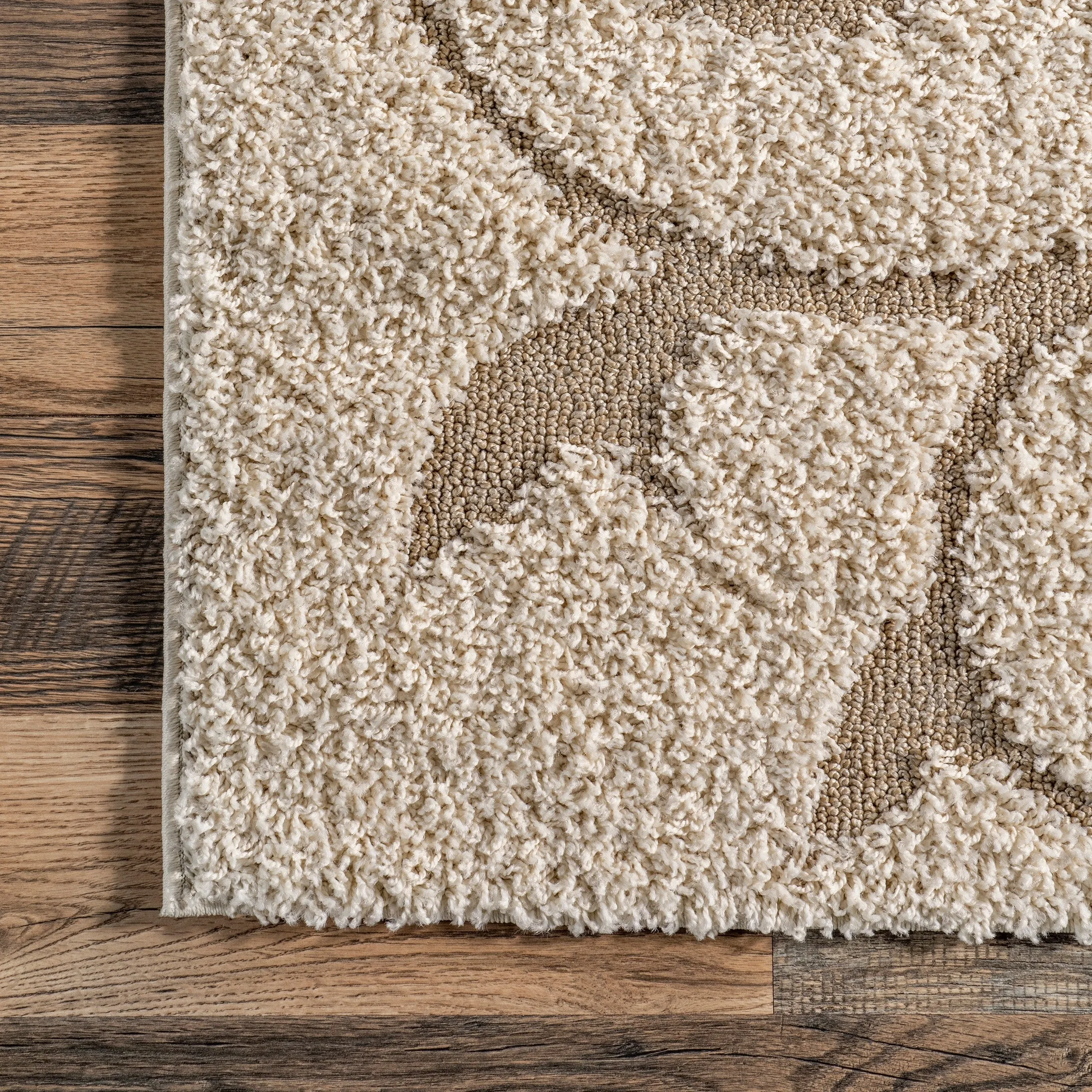 Nuloom Vine Swirls Shag Area Rug