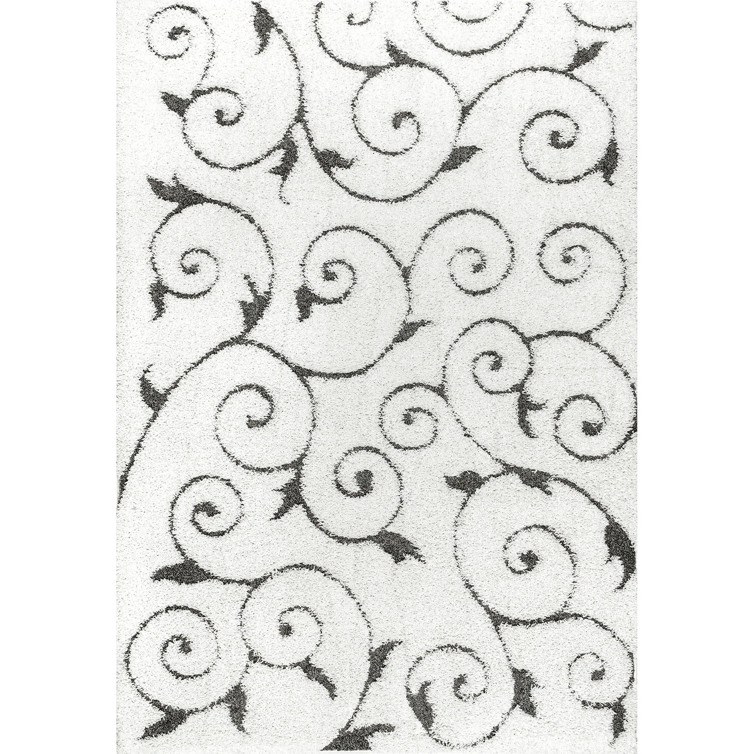 Nuloom Vine Swirls Shag Area Rug